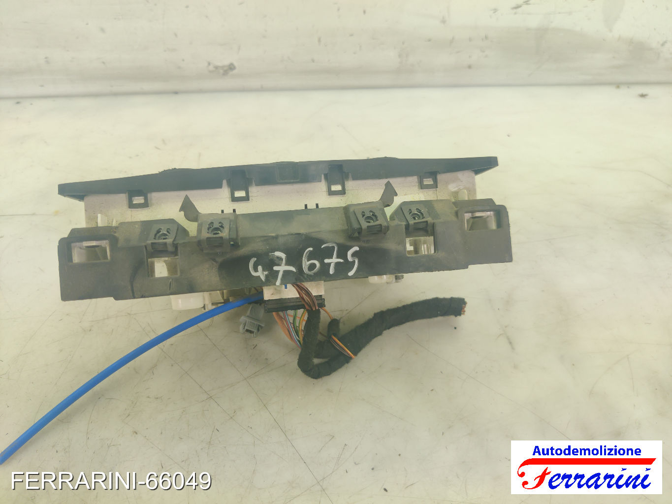 Tastiera Clima FIAT PUNTO EVO 199 2009-2012 anteriore, frontale 735523091 6