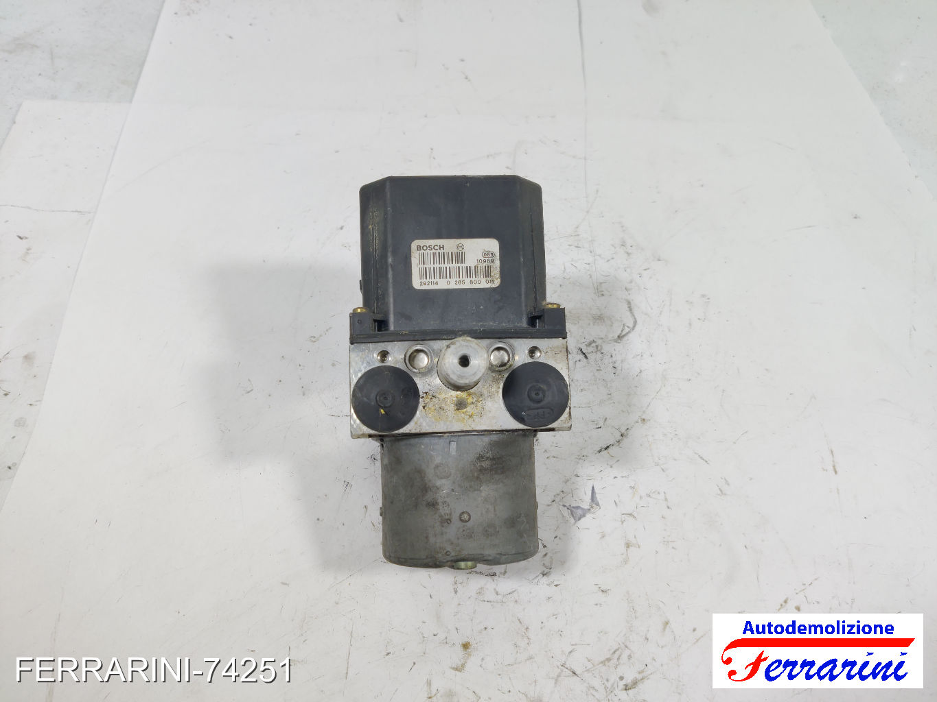 Centralina Pompa Abs FIAT ULYSSE 179 2.0 JTD 2002-2006 1494860080, 0265222009 7