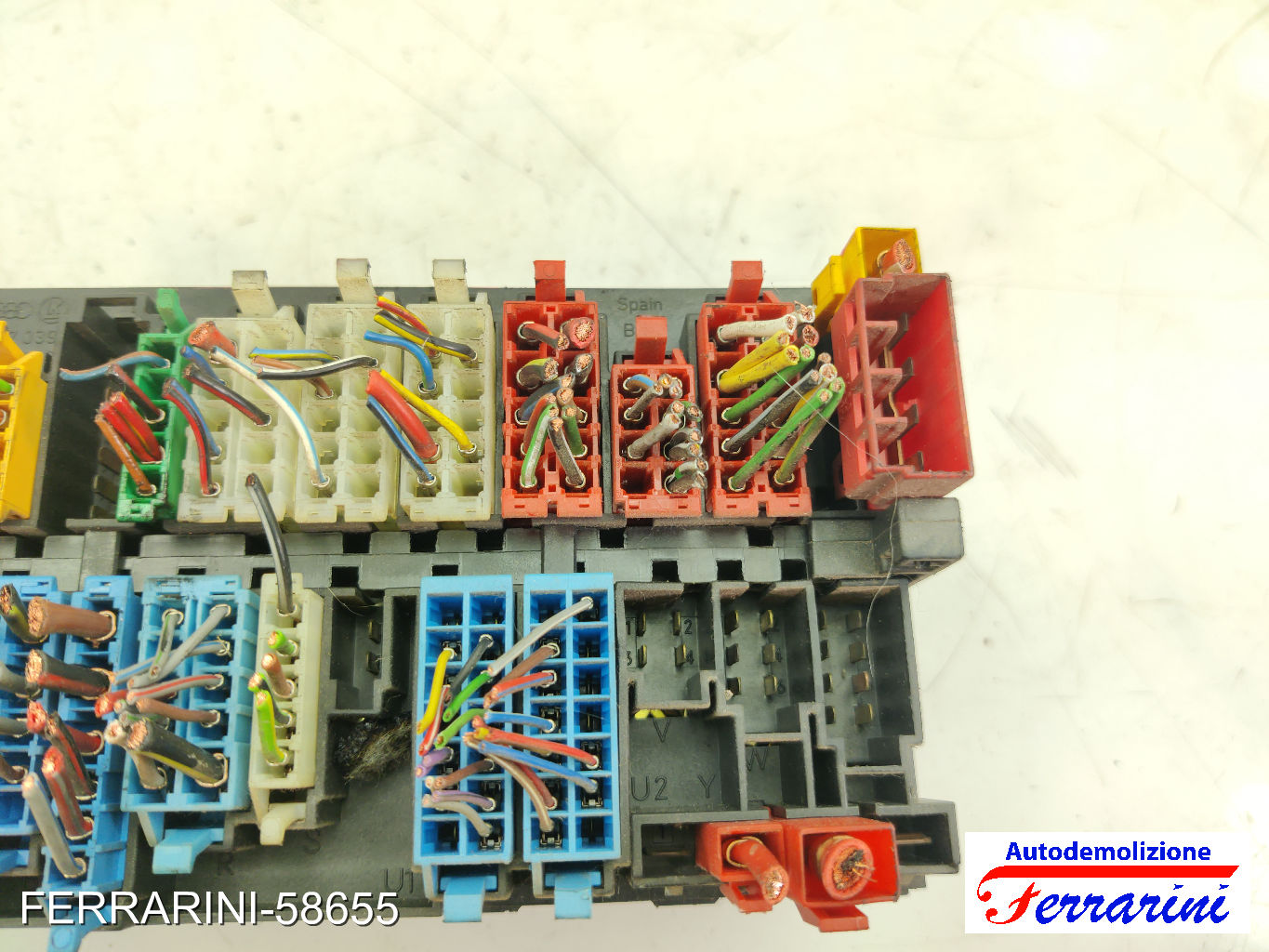 Fusibiliera Scatola Fusibili Body Computer VW CADDY 2 9K9B 1.9 D 1995-2004