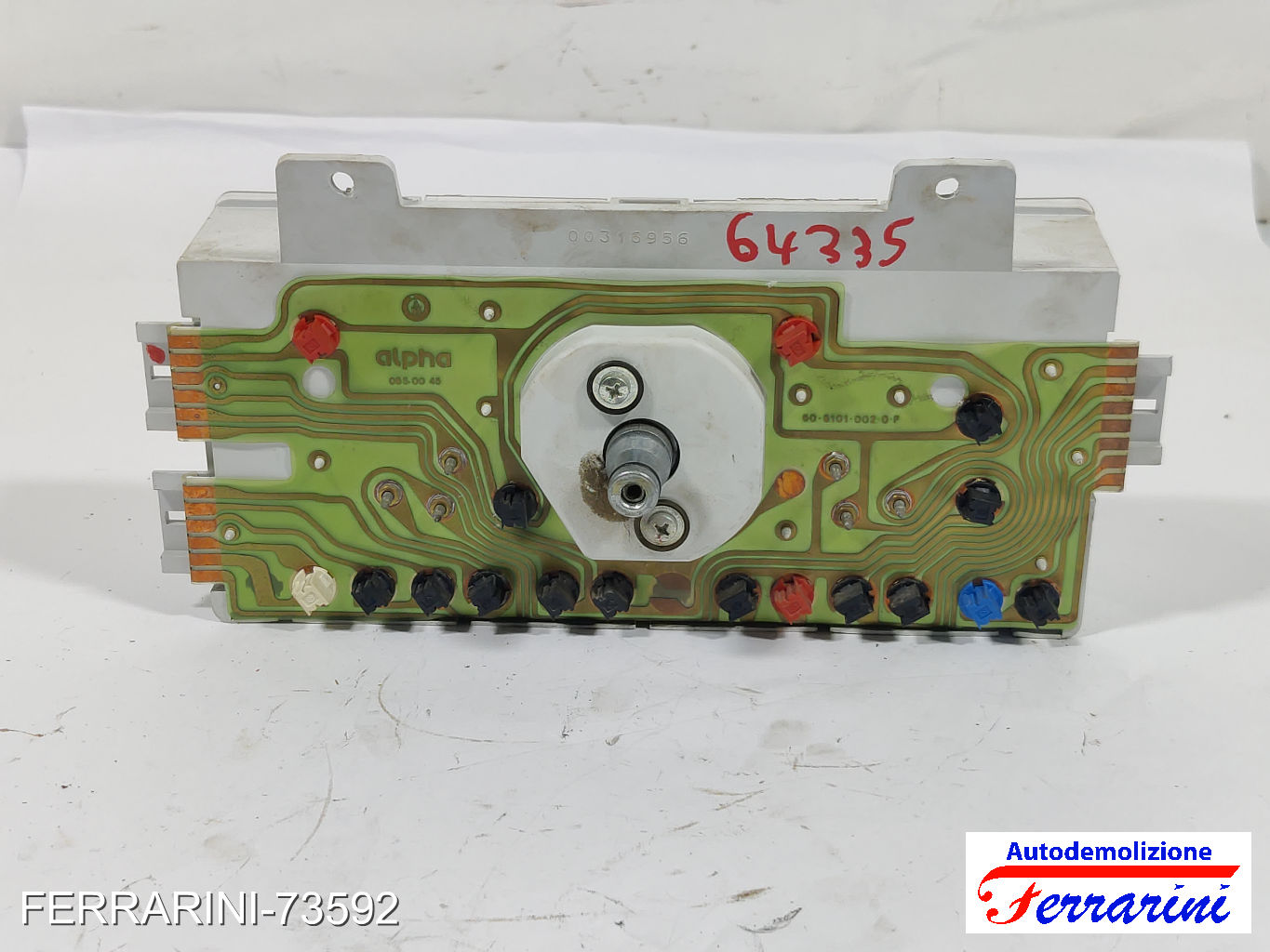 Quadro Contachilometri FIAT CINQUECENTO 500 170 0.7I 1994-1998 46427454