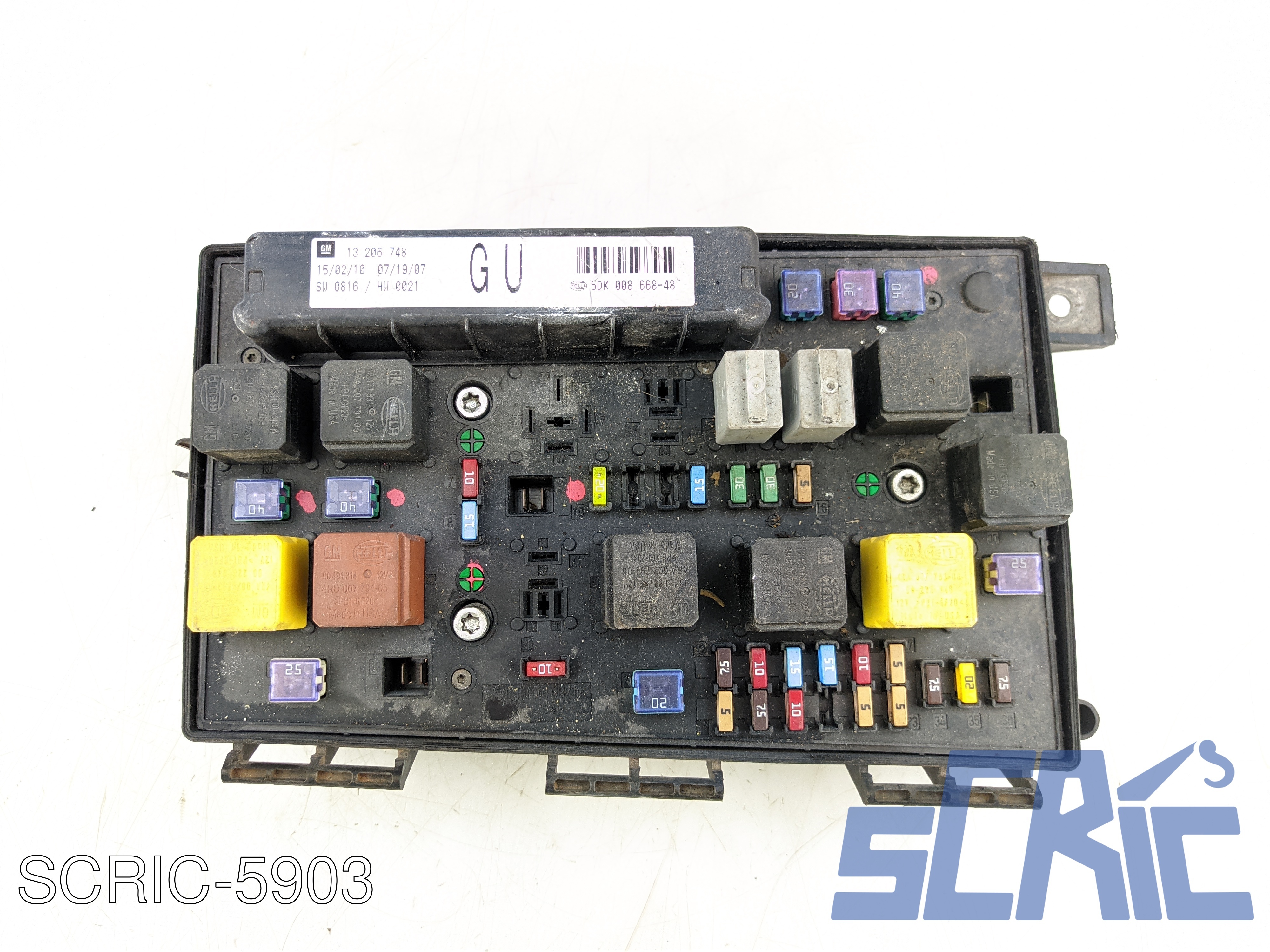 Body Computer OPEL ZAFIRA B A05 1.9 CDTI 2005-2015 13206748, 5DK00866848