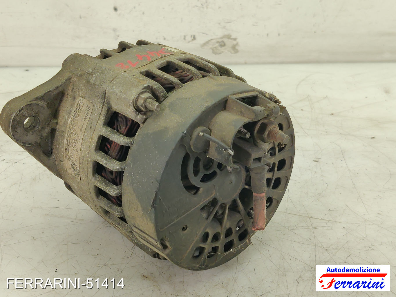 Alternatore ALFA ROMEO GT 937 1.9 JTD 2003-2010 46748353, 63321507, 71721512 6