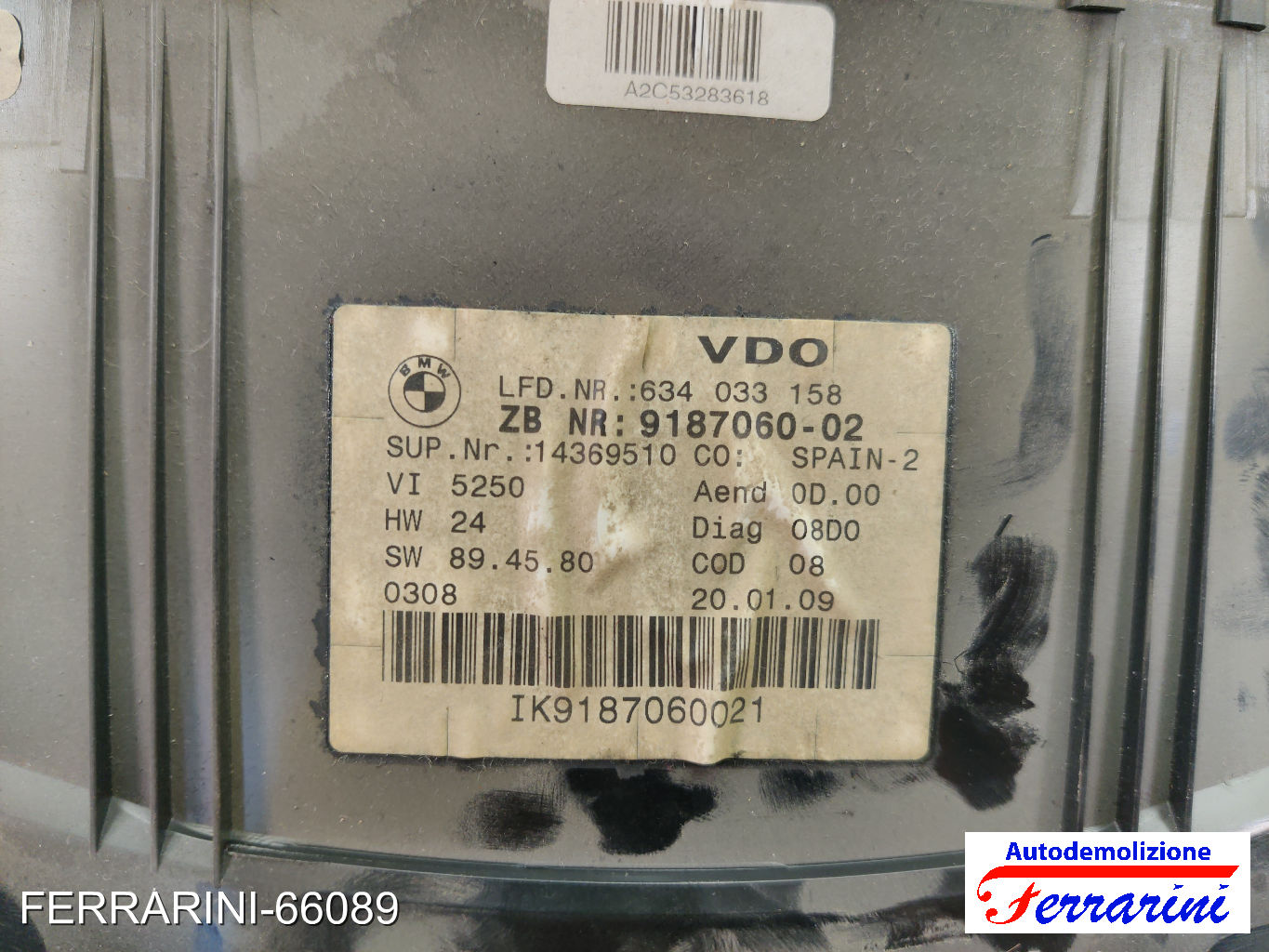 Quadro Strumenti Contachilometri 13