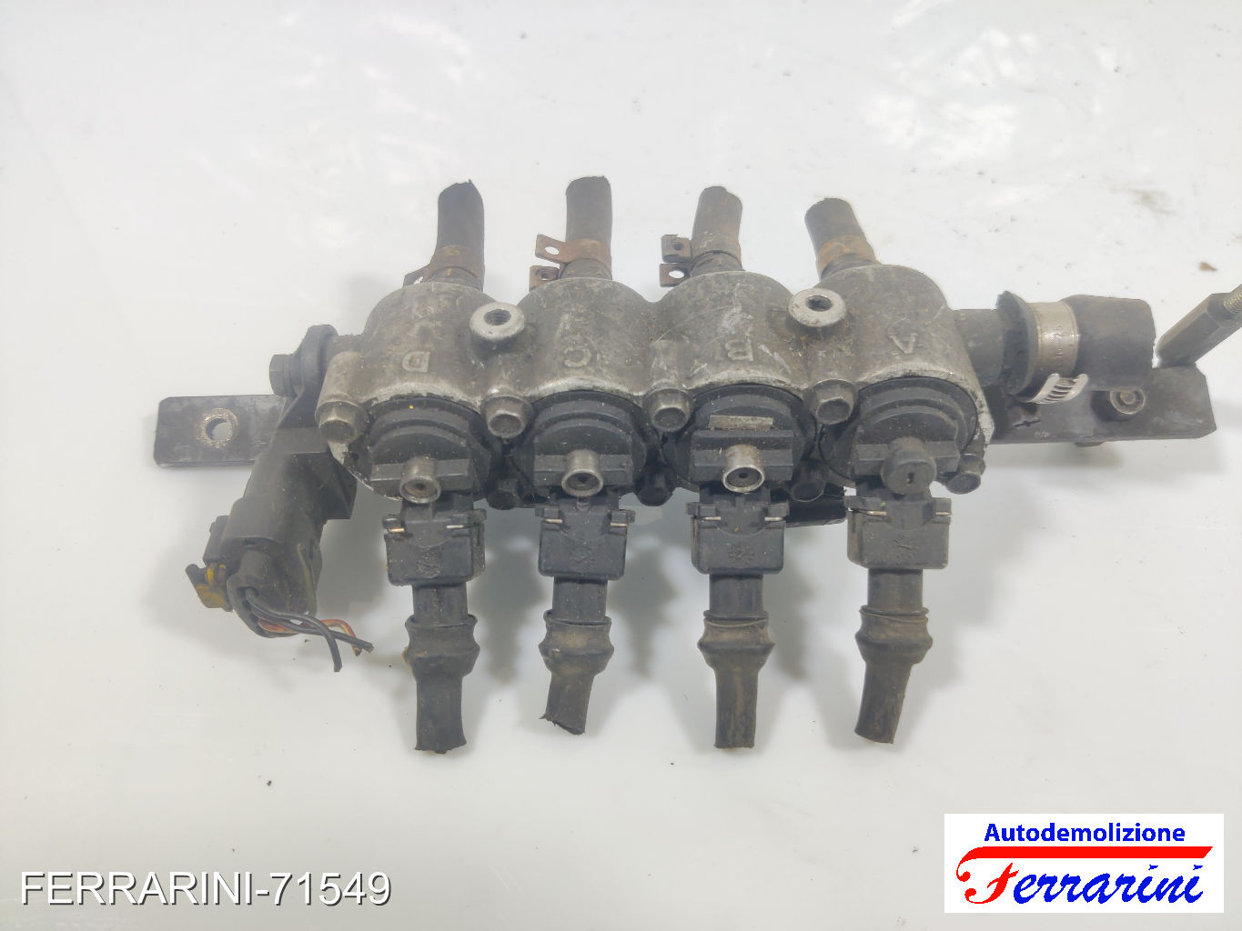 iniettori GPL 4 FIAT PANDA 169 1.2 2003-2012 67R010057, TYPERG1, TYPERGI 7