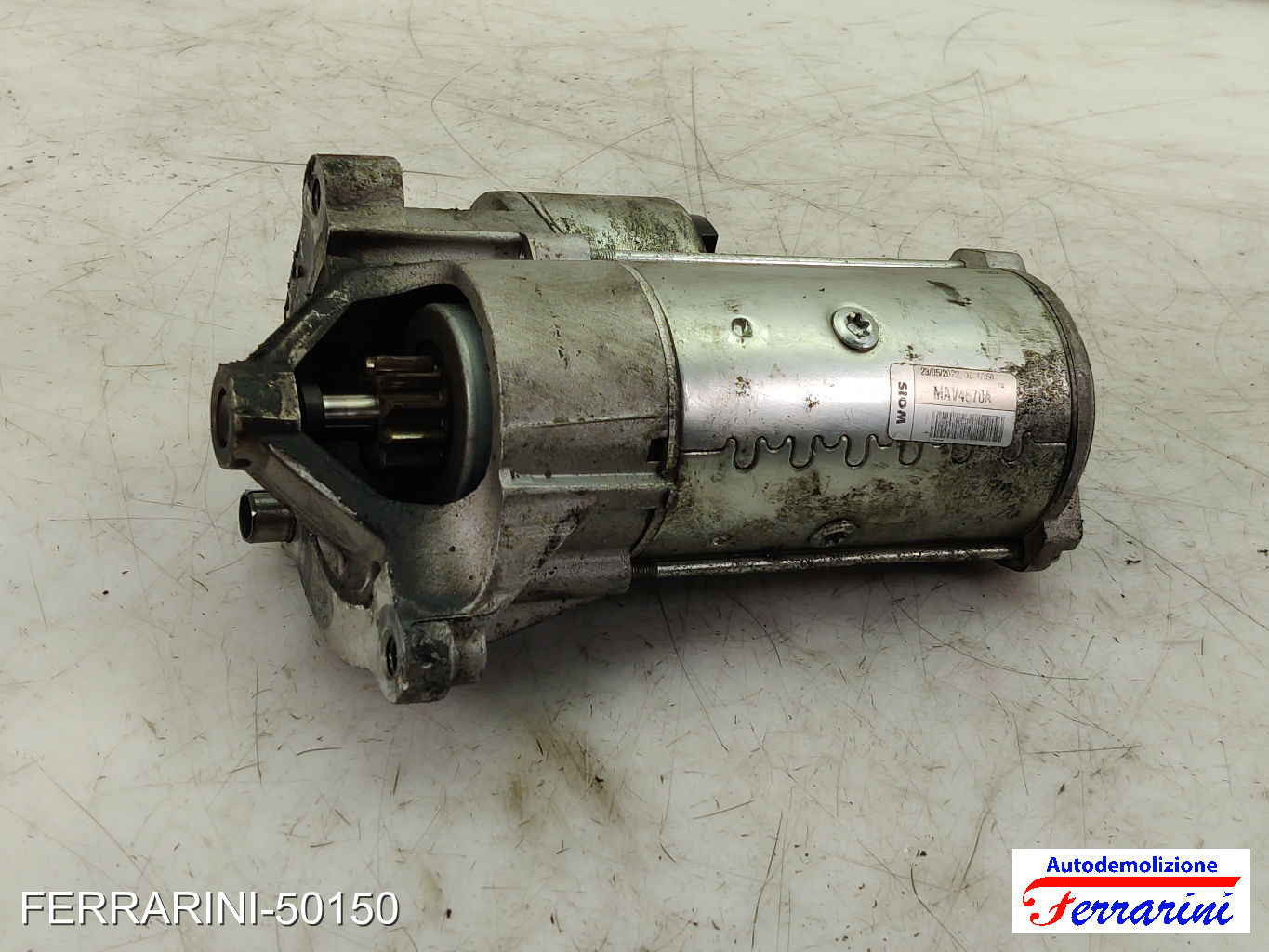 Motorino Avviamento CITROEN BERLINGO M 1.9 D 70 1999-2011 MAV4670A, 1320921080 9