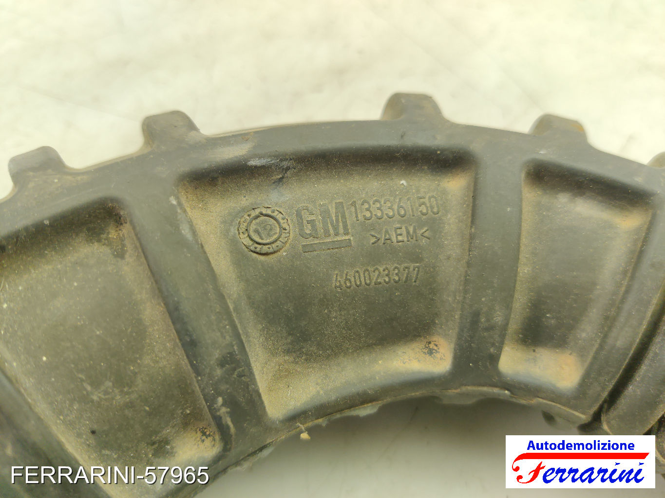 tubo corrugato aria Manicotto filtro OPEL MERIVA B S10 1.4 LPG 2011-2017