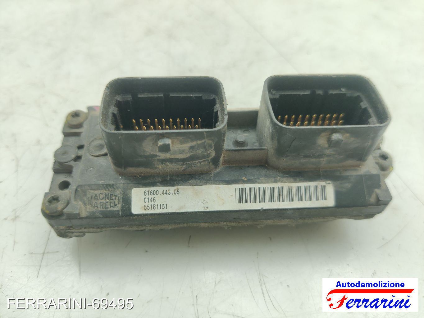 Centralina Motore FIAT PUNTO 188 1.2 60 1999-2010 71736340, 46808849, 1808OYZ 6
