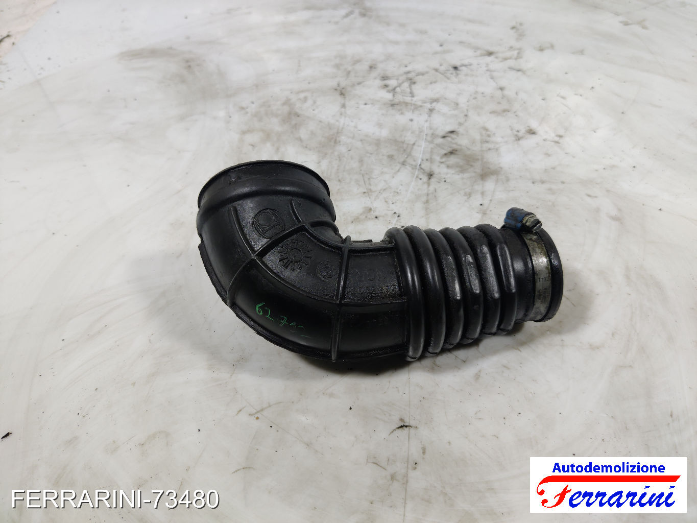 tubo aria aspirazione 188A7000 FIAT PUNTO 188 1.9 JTD 2001-2012 46529093