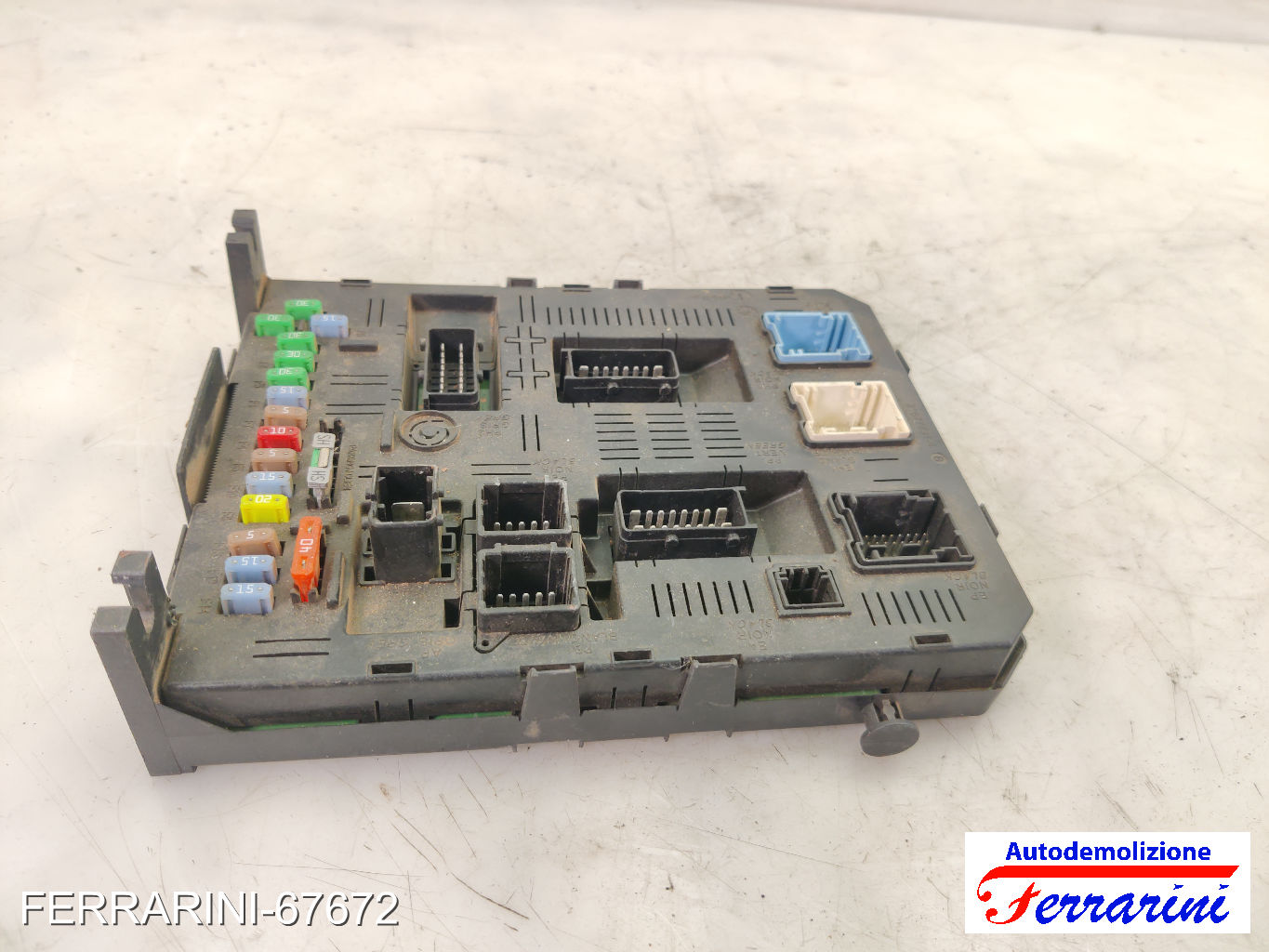 Body Computer PEUGEOT 307 3A/C 1.6 HDI 110 2004-2009 9663510180, 281197280A 11