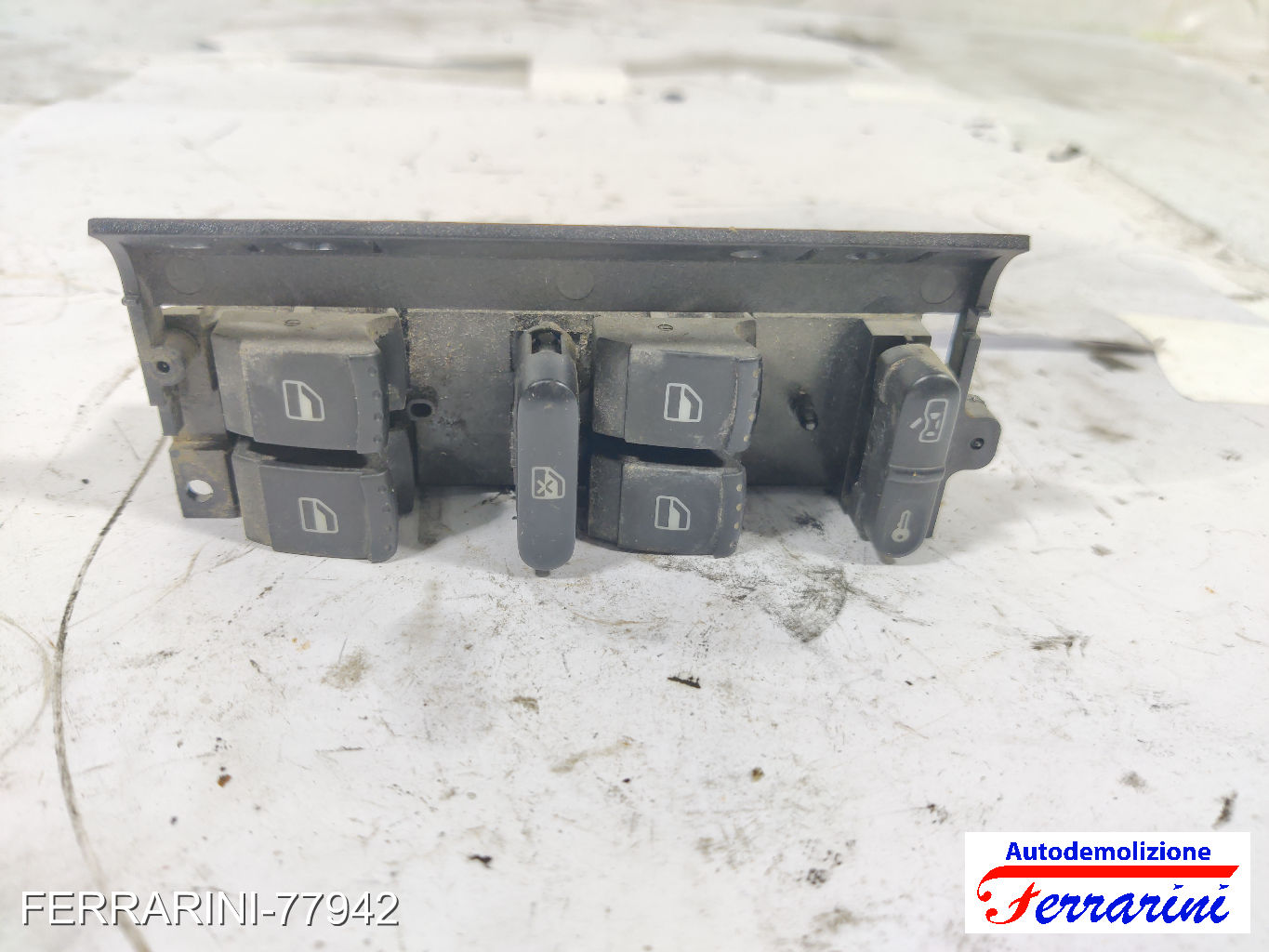 Pulsantiera Tastiera Alzavetro SEAT LEON 1M1 1999-2006 sinistra, sx, frontale