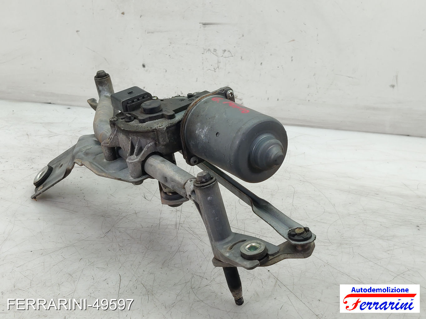 Spazzacqua Motorino Tergicristallo FIAT GRANDE PUNTO 199 2005-2013 anteriore 7