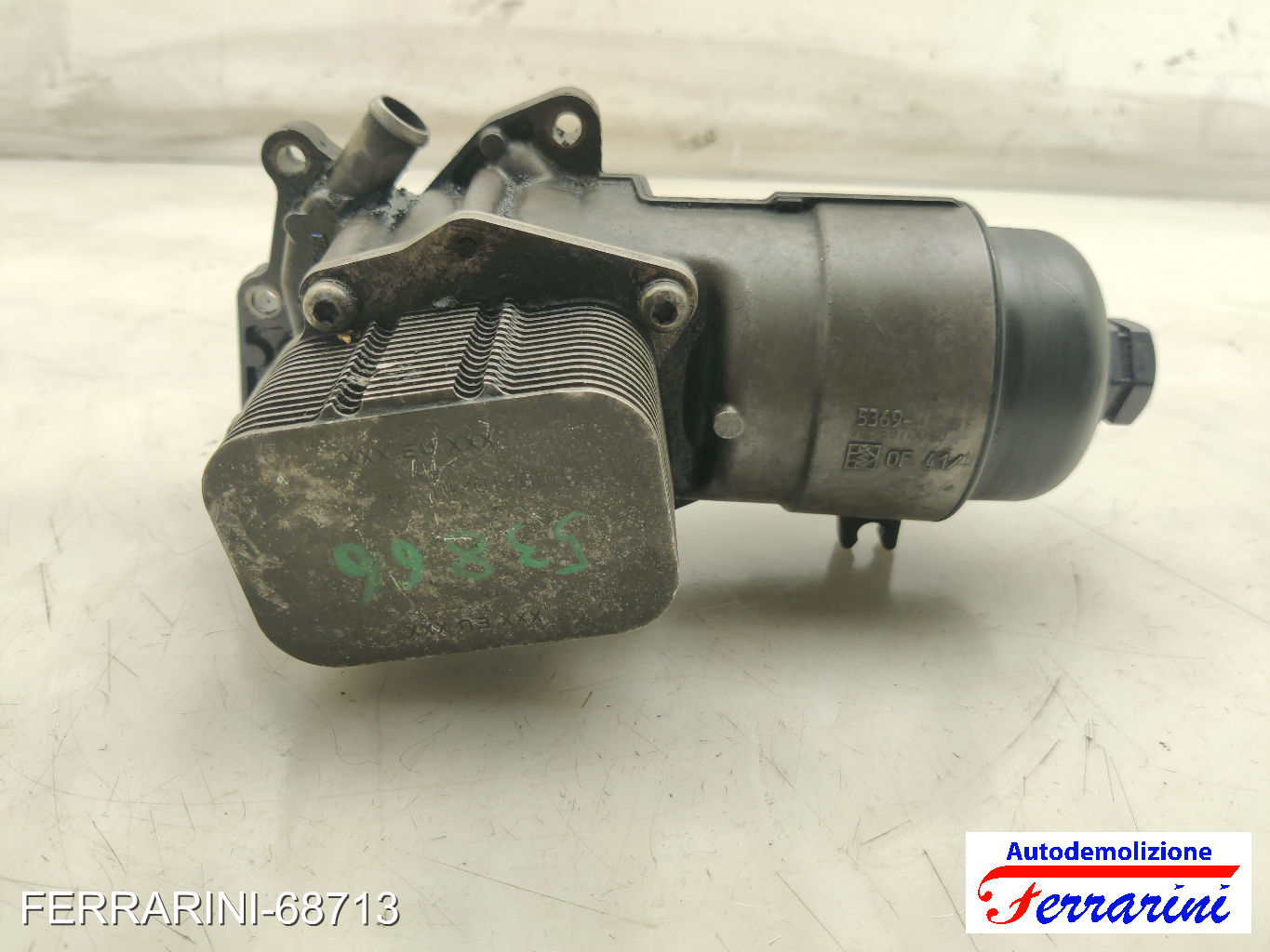 Scambiatore Acqua Olio FORD C-MAX DM2 1.6 TDCI 2007-2010 1703252, 90703, PE3396 6