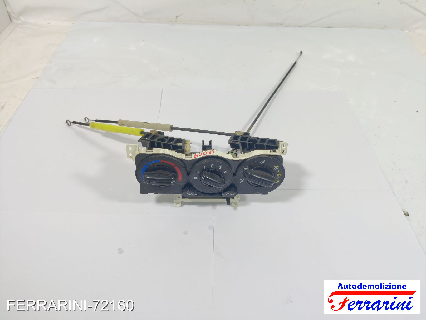 Tastiera Clima HYUNDAI GETZ TB 2005-2009 anteriore, frontale 972501C500 6