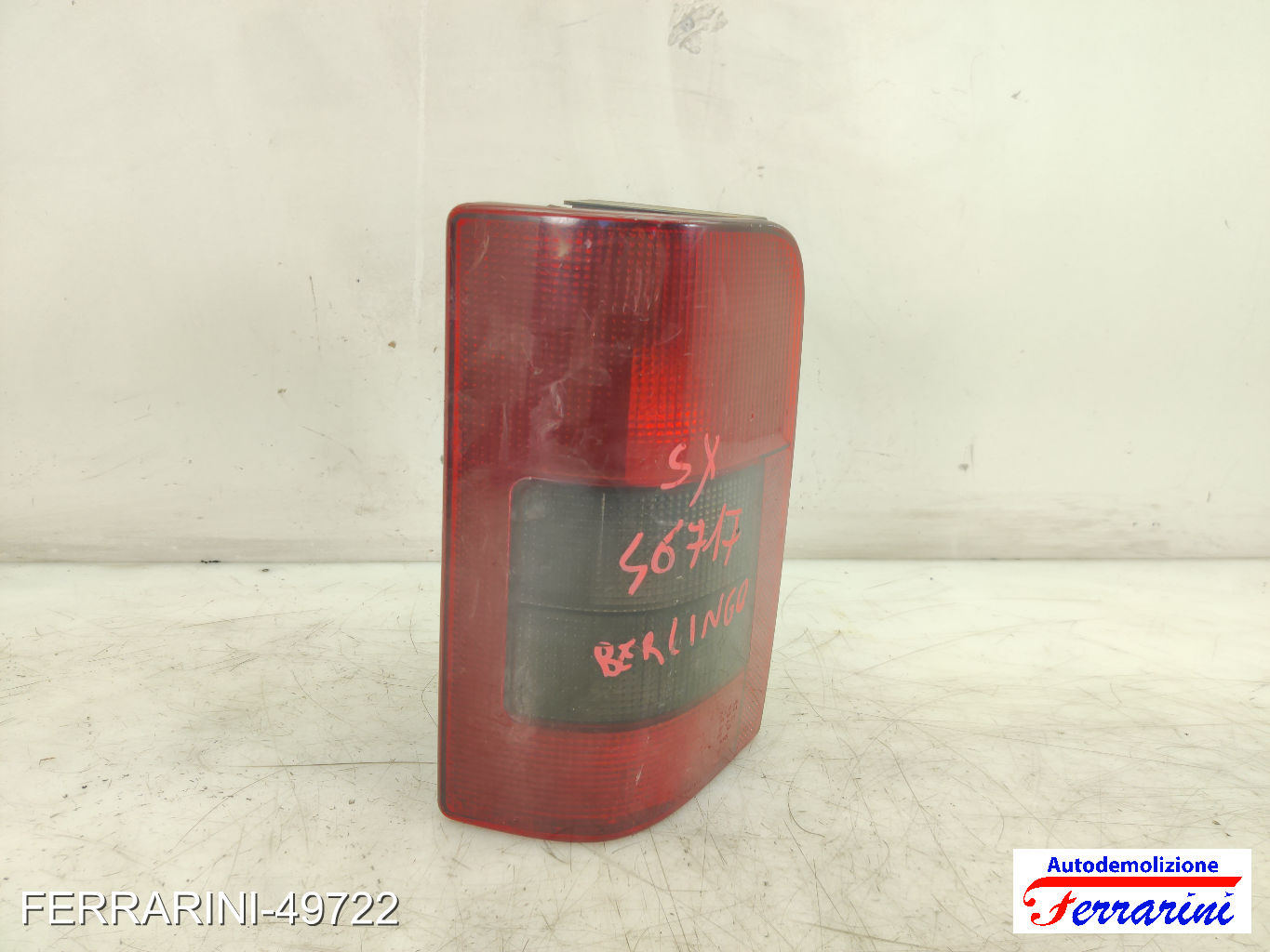 Fanalino Stop Posteriore CITROEN BERLINGO M 1999-2011 sinistro, sx 6350EE 12