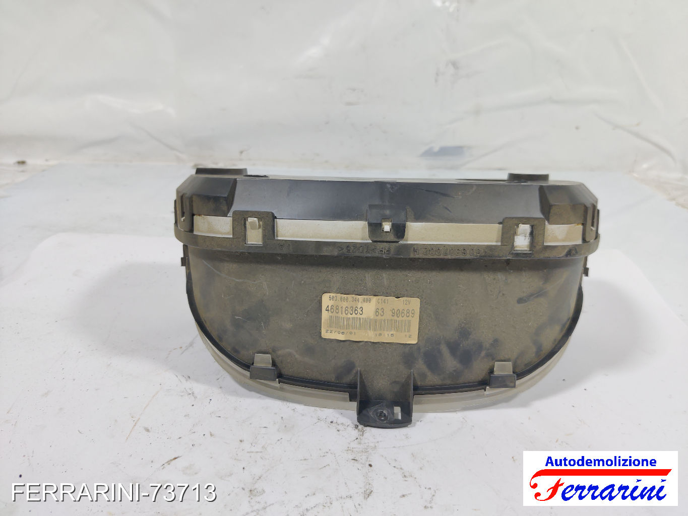 Quadro Contachilometri FIAT PUNTO 188 1.9 JTD 2001-2012 46816363, 503000344400