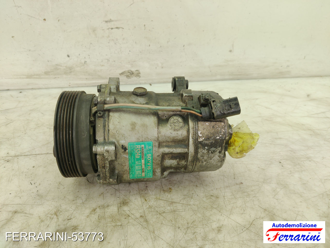 Compressore Clima VW GOLF 4 1J1 1.6 16V 2000-2005 1J0820803F, 1J0820803B, SD7V16