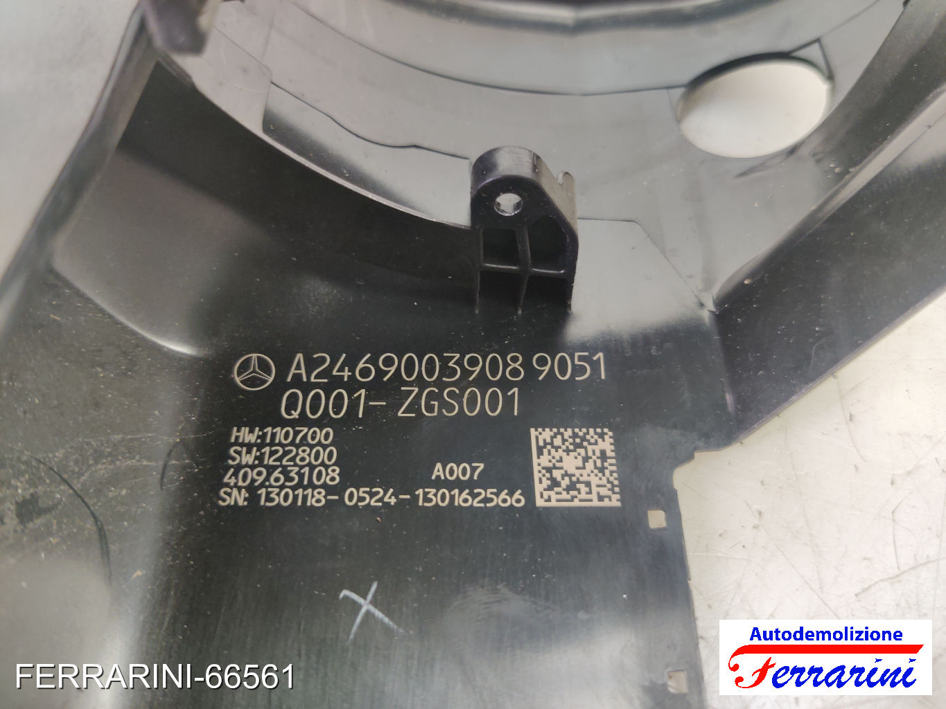 copertura coperchio devioluci piantone MERCEDES CLASSE B W242, W246 2011-2014