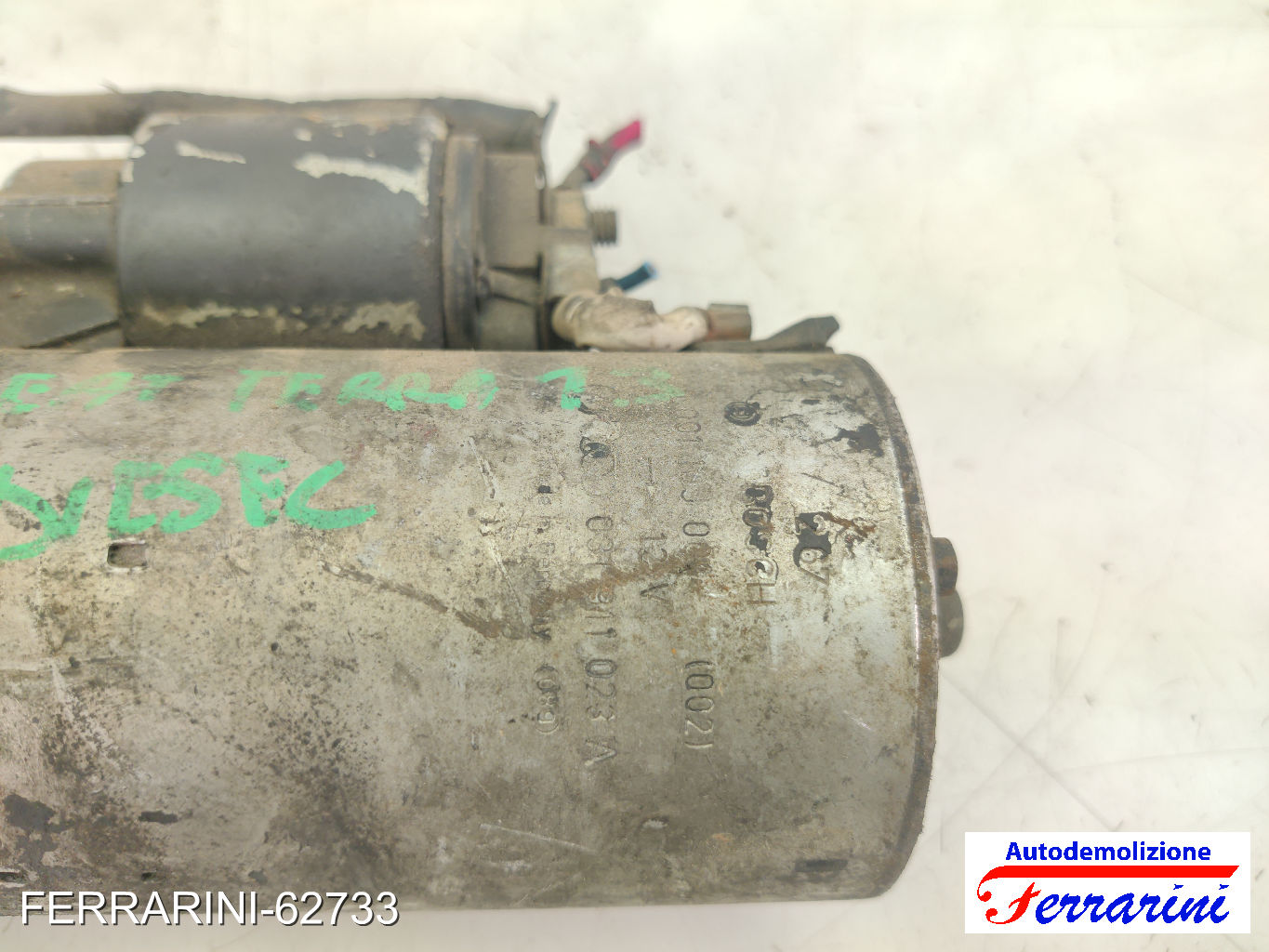 Motorino Avviamento SEAT TERRA 024A 1.4 D 1990-1992 031911023A, 031911023X