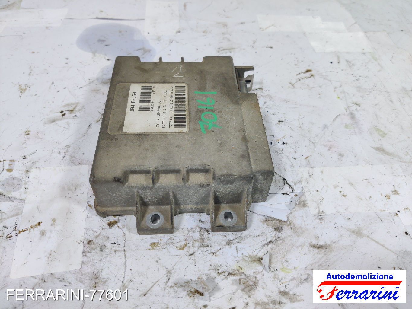 Centralina Motore 7787316, 9E0CCK24, IAW6FSB 4