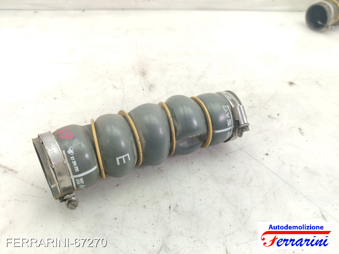 Tubazione Tra Intercooler E Motore
