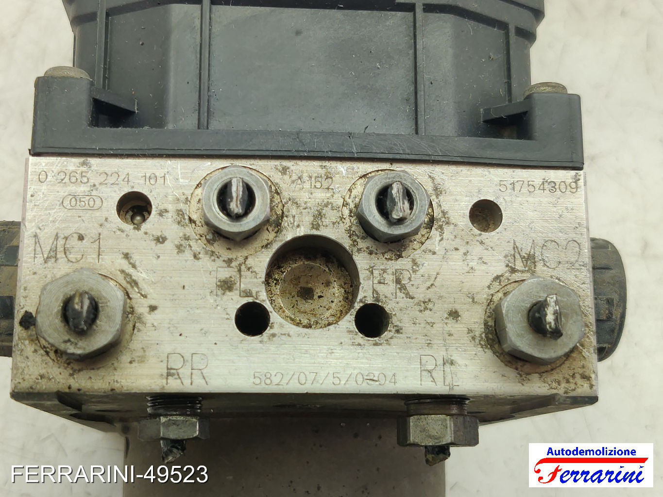 Centralina Pompa Abs ALFA ROMEO 147 937 1.9 JTD 2001-2010 0265900053, 581306