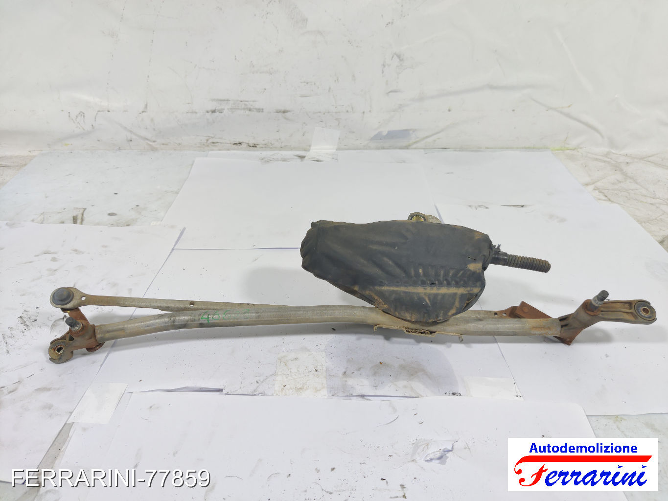 Spazzacqua Motorino Tergicristallo FIAT BRAVA 182 1995-2001 anteriore, frontale