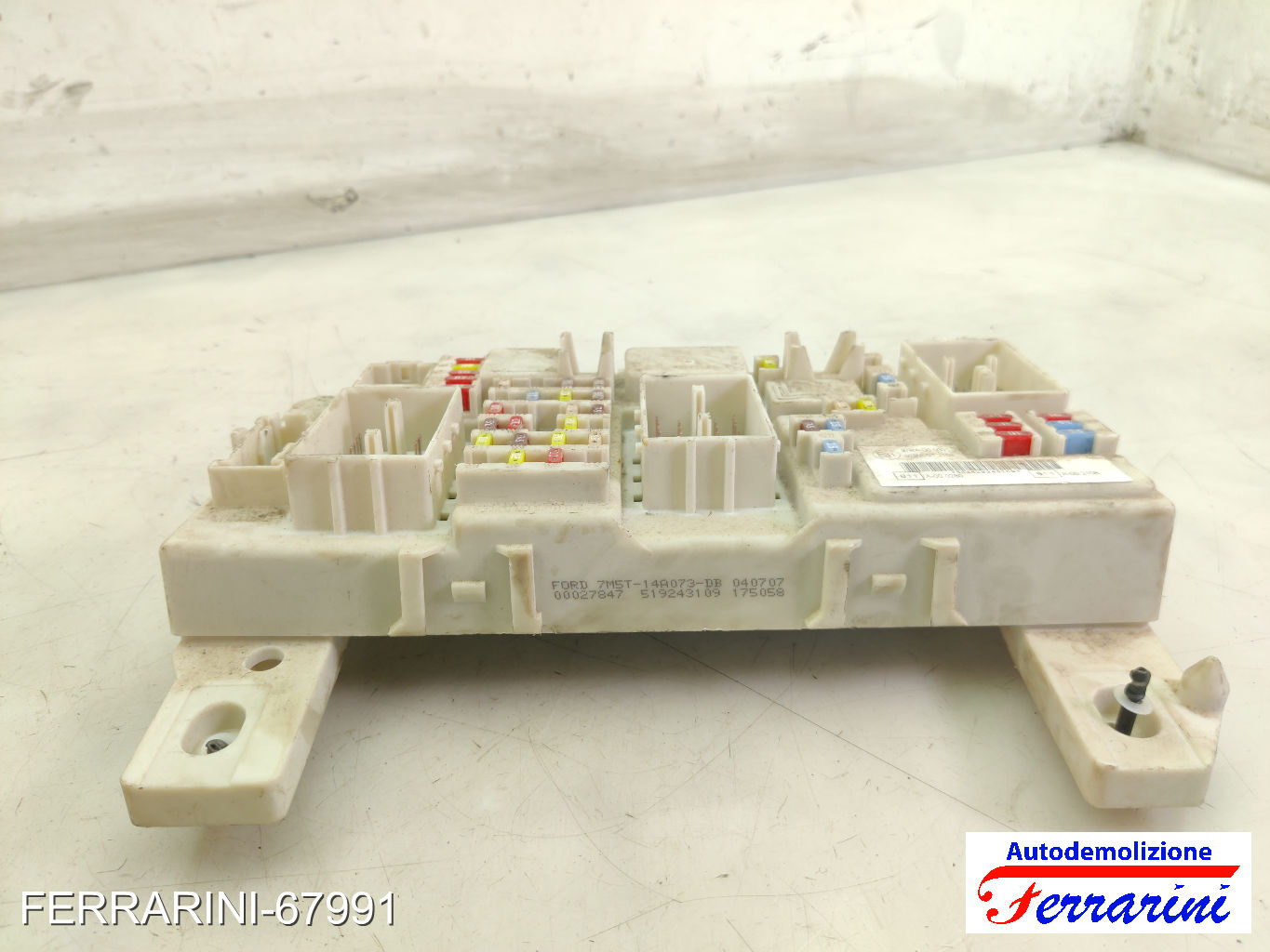Body Computer FORD C-MAX DM2 1.6 TDCI 2007-2010 7M5T14A073CC, 97RA000001 11
