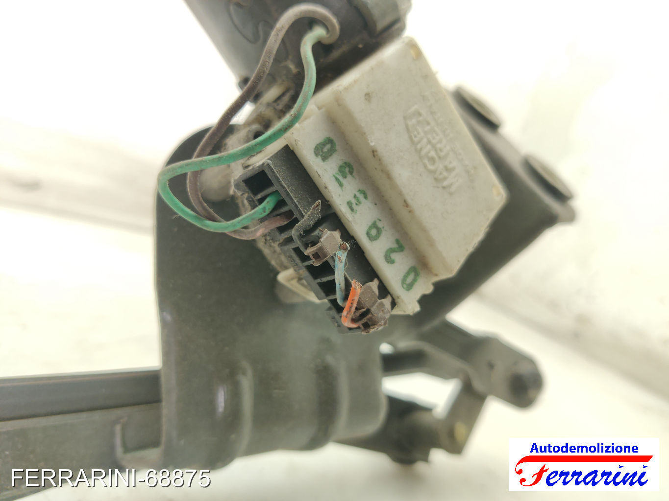 Spazzacqua Motorino Tergicristallo FIAT SEICENTO 600 187 1997-2008 anteriore