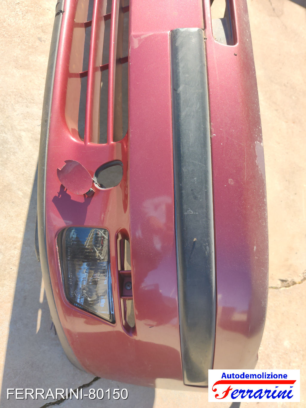 Paraurti FIAT PUNTO 176 1993-1999 Frontale 721370099