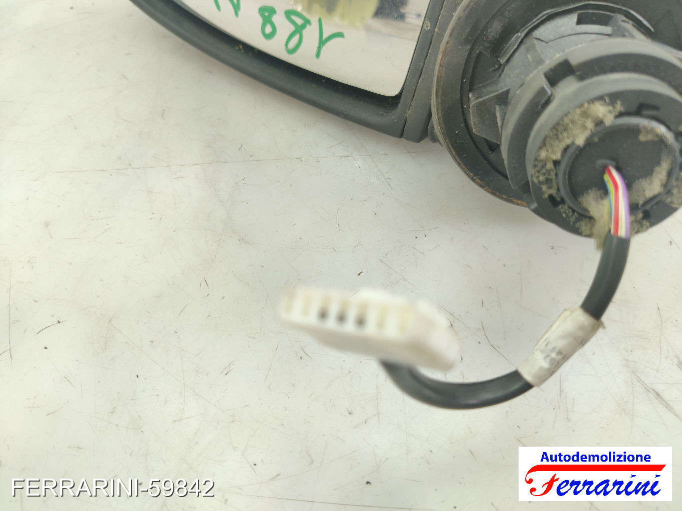 Specchietto Laterale FIAT PUNTO 188 1999-2010 destro, dx 249 BIANCO BANCHISA 6
