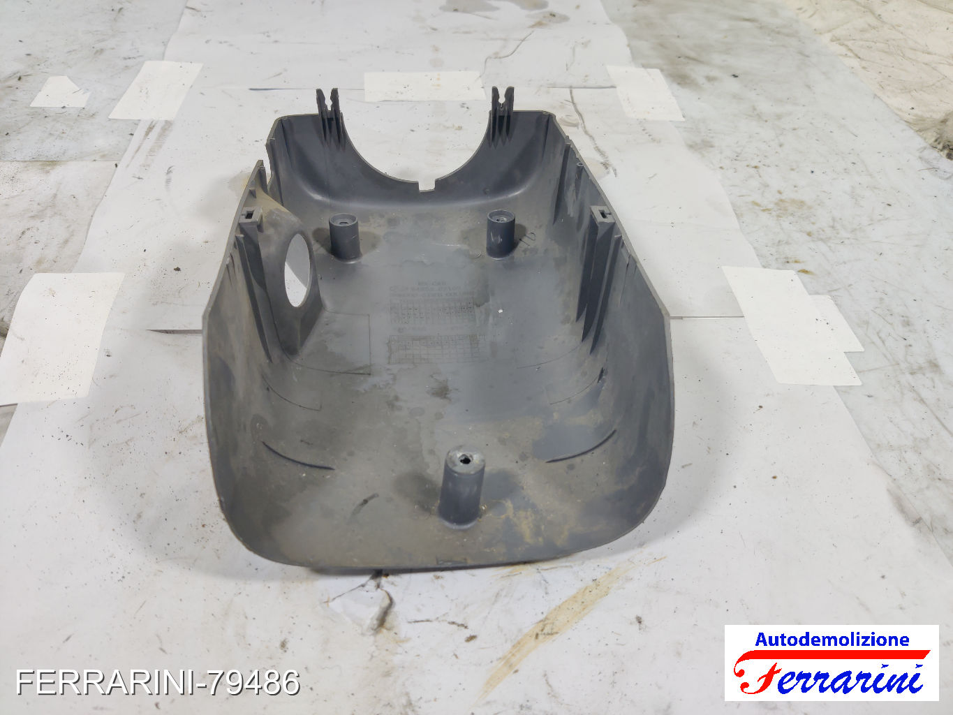 coperchio devioluci inferiore piantone sterzo HYUNDAI ATOS MX 2003-2008 sinistro 8