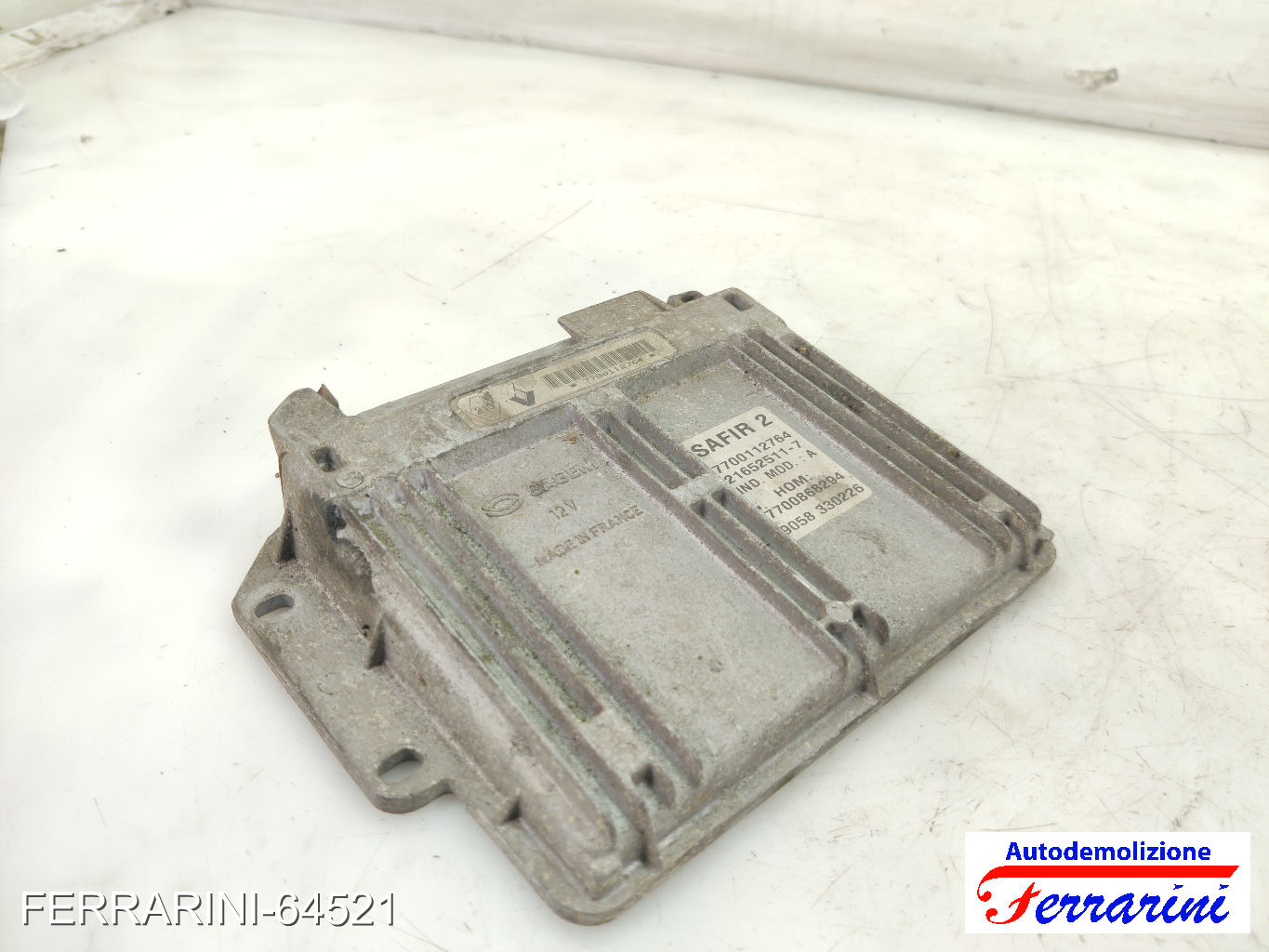 Centralina Motore RENAULT CLIO 2 BB, CB 1.6 1998-2005 7700112764, 7700868294
