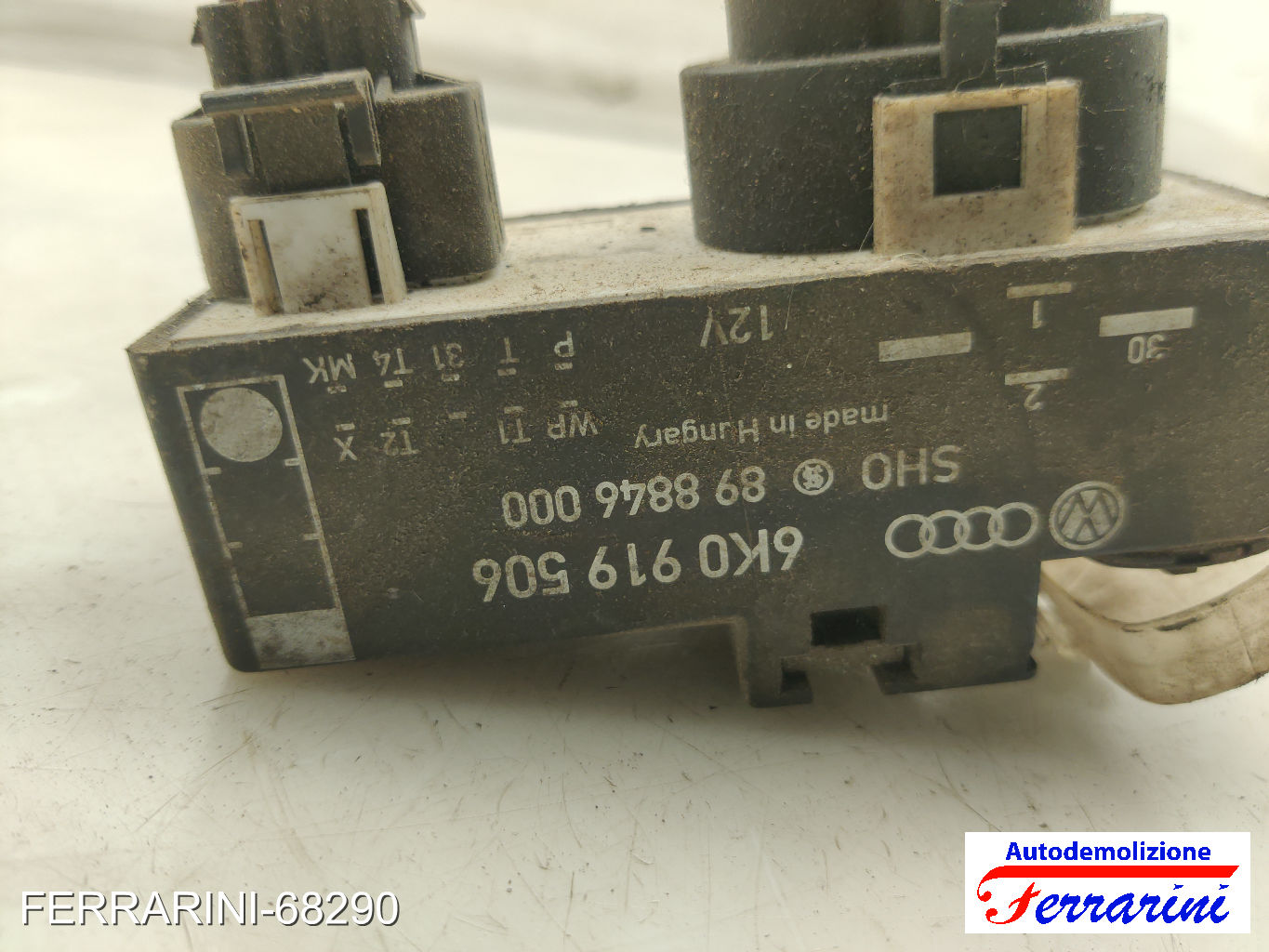 Centralina Ventola Radiatore SEAT IBIZA 2 6K1 1.6I 1993-2002 6K0919506 9