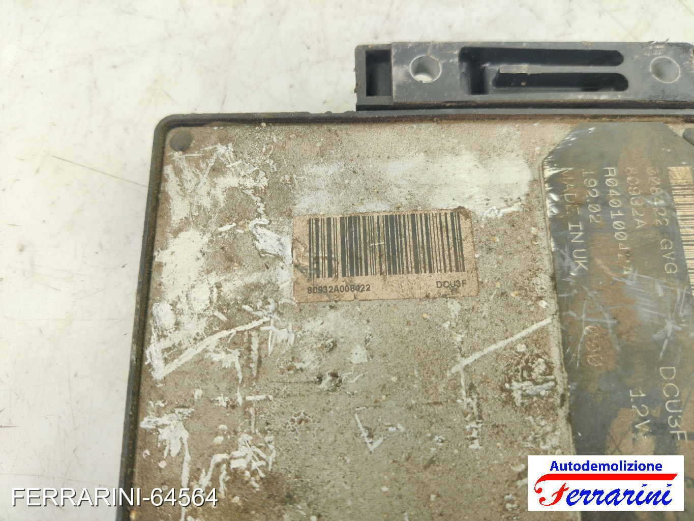 Centralina Motore FIAT PUNTO 188 1.9 DS 60 1999-2012 73501453, R04010042A
