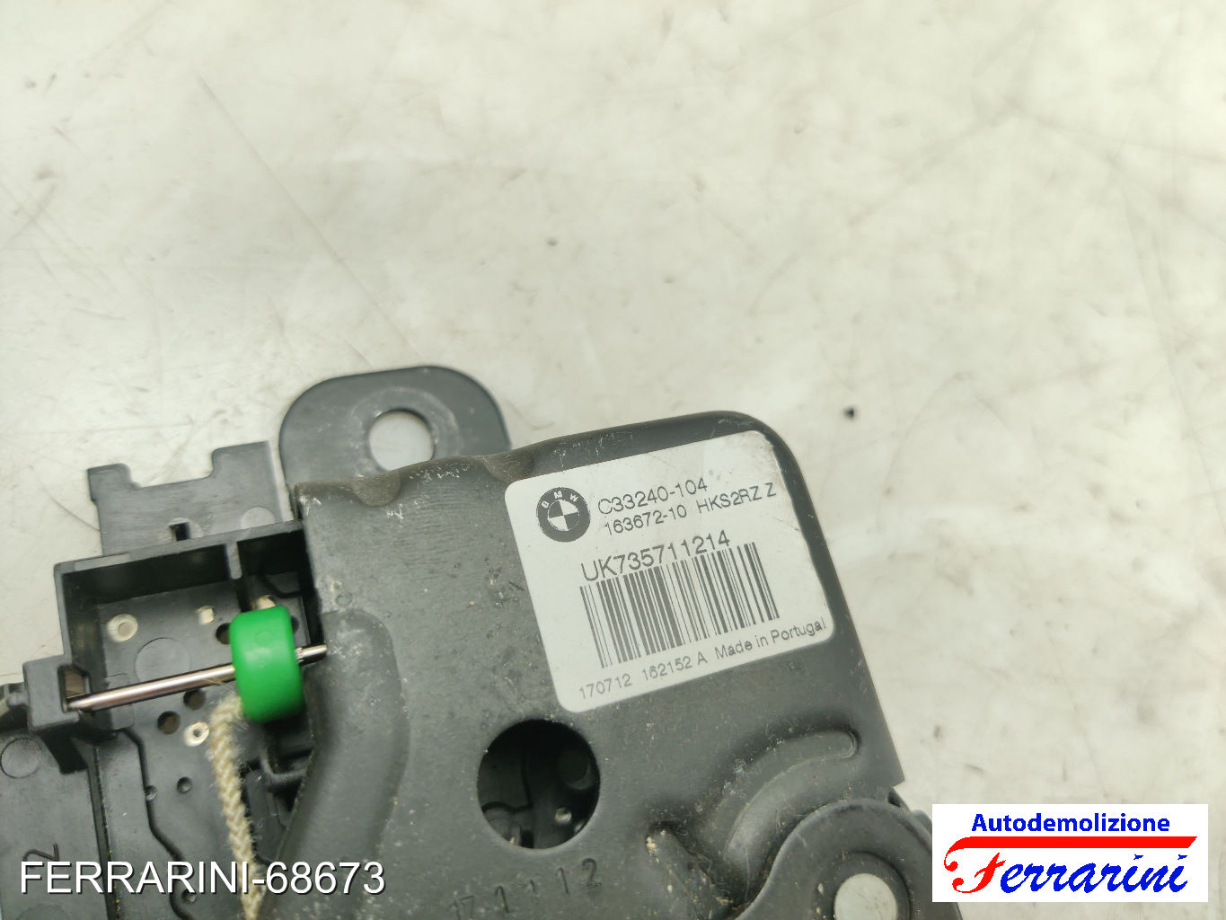 Chiusura Serratura Portellone BMW X1 F48 2015-2023 51247357112, 51247374006