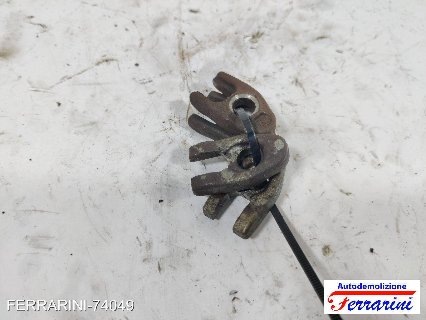 Fermo staffa iniettore diesel K9K F7 RENAULT SCENIC 2 JM0/1 1.5 DCI 2003-2005 5