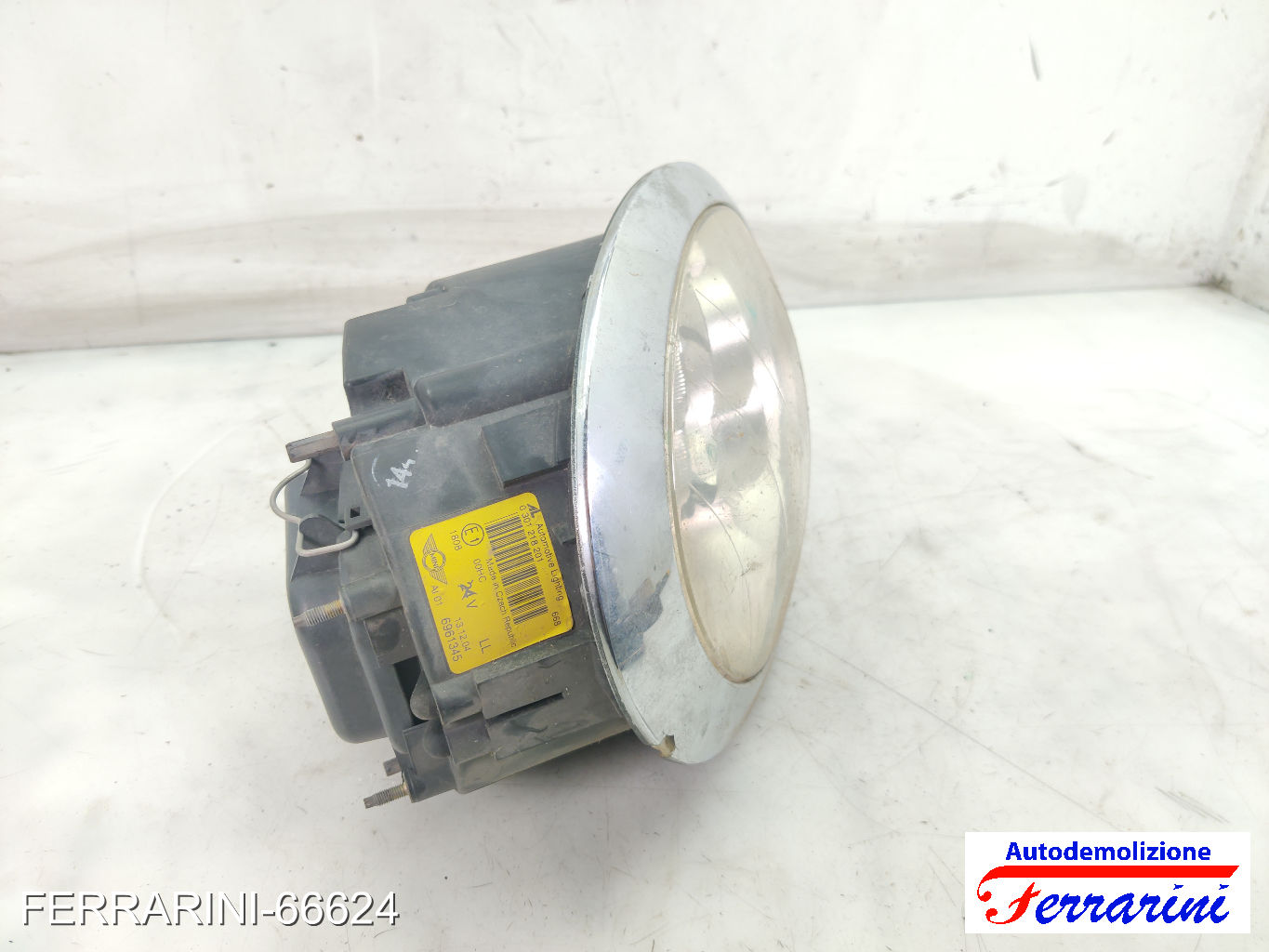 Faro Anteriore MINI - R50, R53 2003-2006 sinistro, sx 63126961345, 63127198729 12