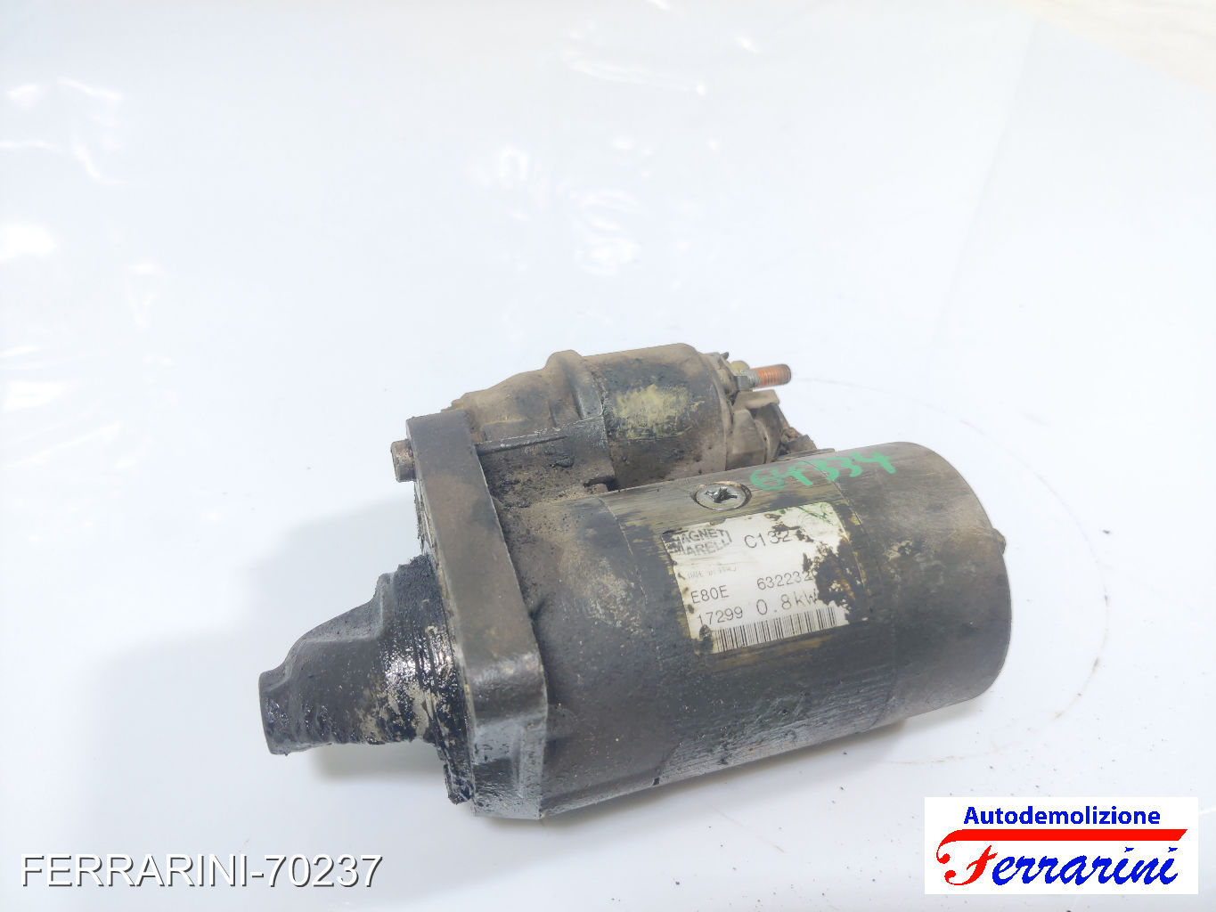 Motorino Avviamento FIAT PUNTO 188 1.2 60 1999-2010 46548653, 51890633, 46548654 9