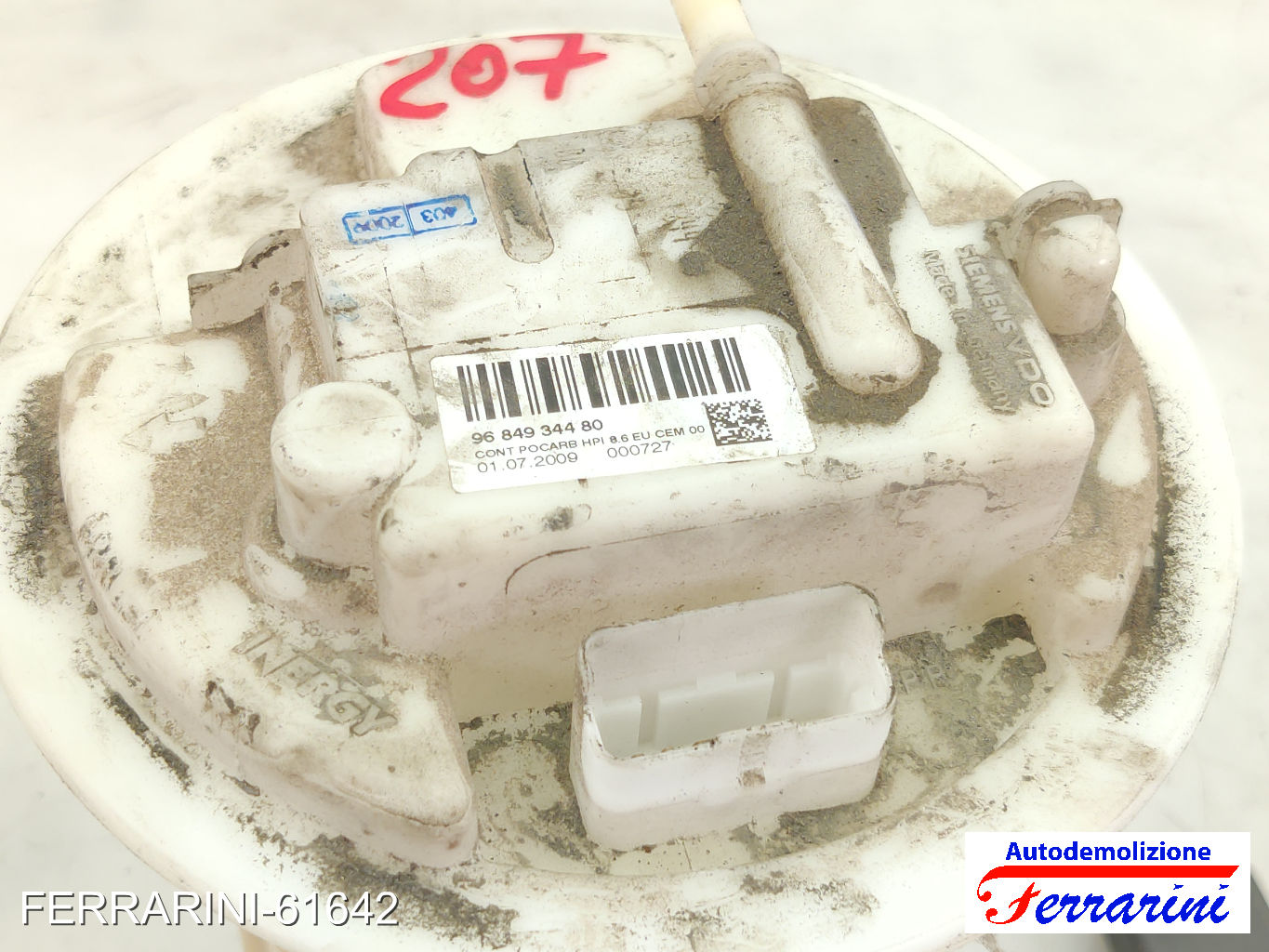 Cestello Pompa Galleggiante Serbatoio PEUGEOT 207 WA, WC 1.6 16V 2006-2013 9