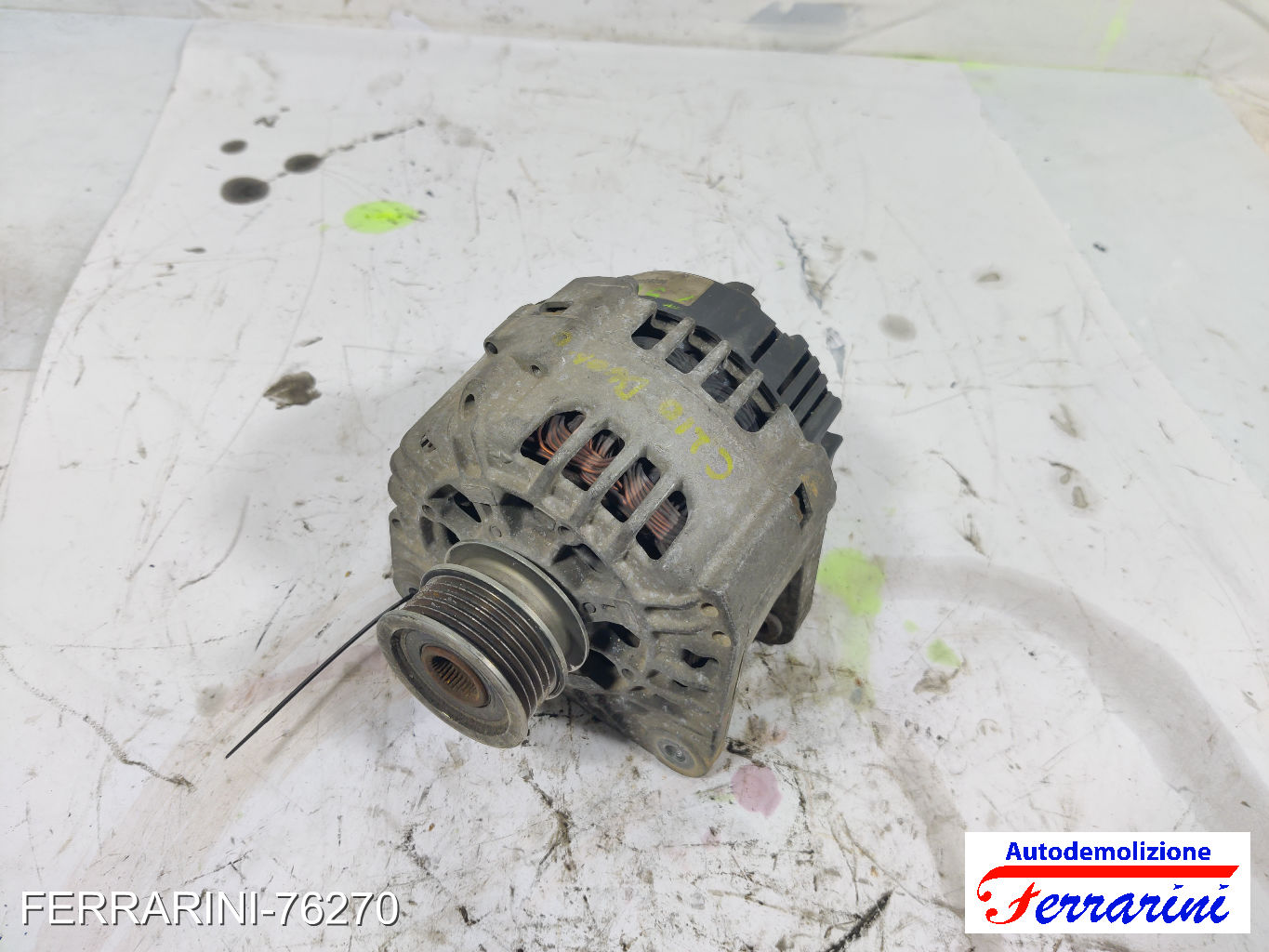 Alternatore RENAULT CLIO 2 BB, CB 1.5 DCI 2001-2009 8200306307, SG12B096 8