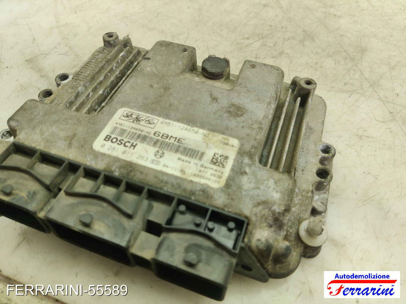 Centralina Motore FORD FOCUS C-MAX DM2 1.6 TDCI 2003-2007 4M5112A650ND