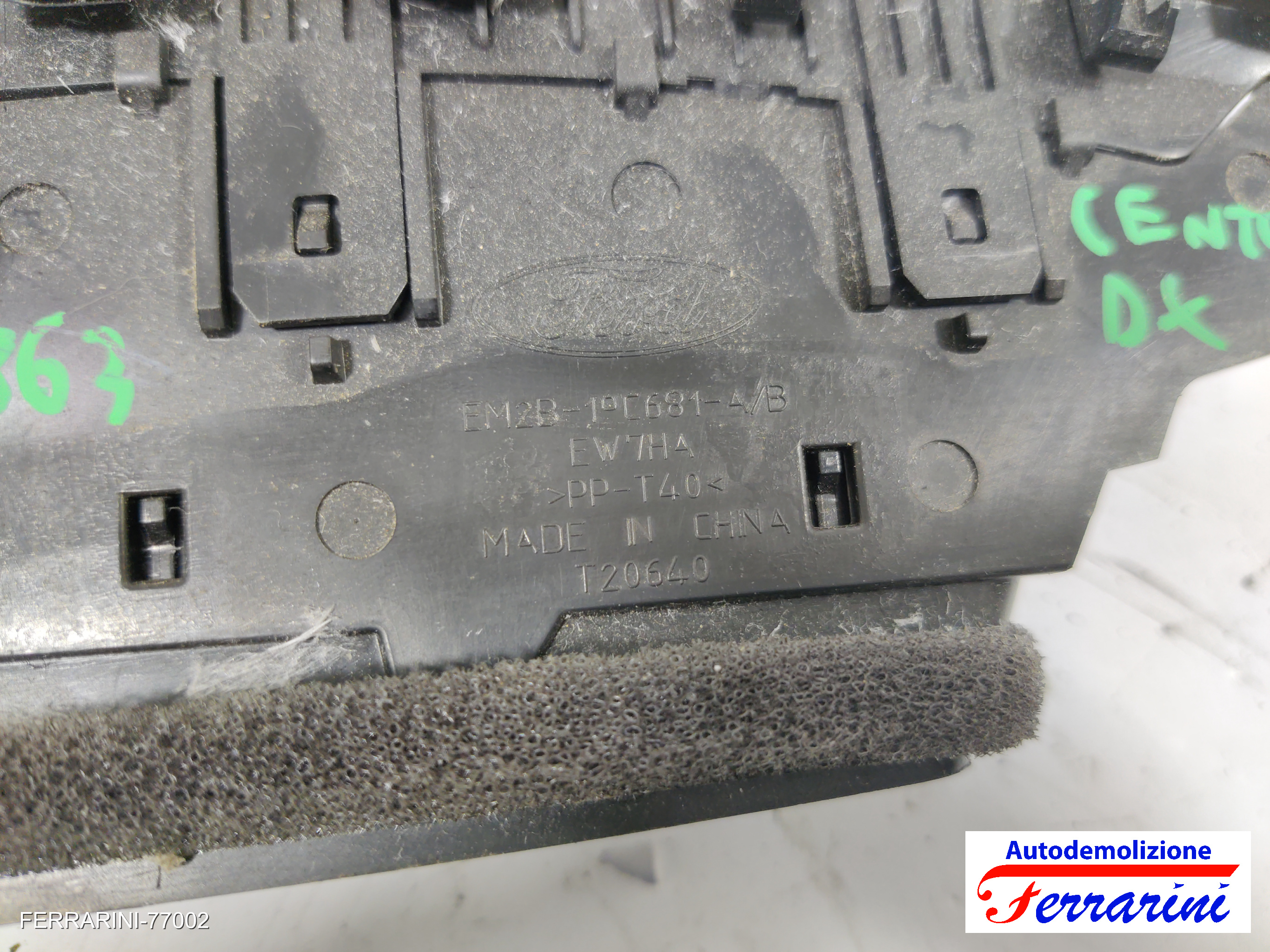 Bocchetta Areazione FORD EDGE 2015-2018 destra, dx, frontale, anteriore T20640 7