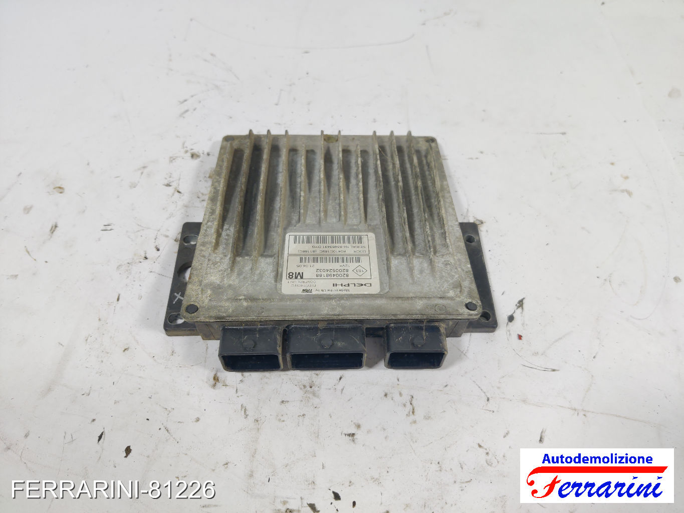 Centralina Motore NISSAN MICRA 3 K12 1.5 DCI 2003-2010 8200498188, 8200524032