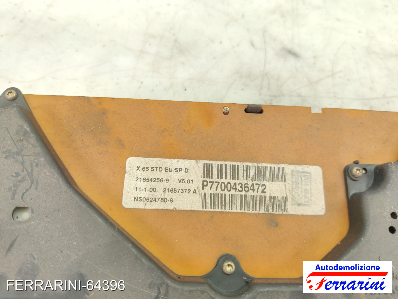 Quadro Contachilometri RENAULT CLIO 2 BB, CB 1.2 1998-2010 7700436472