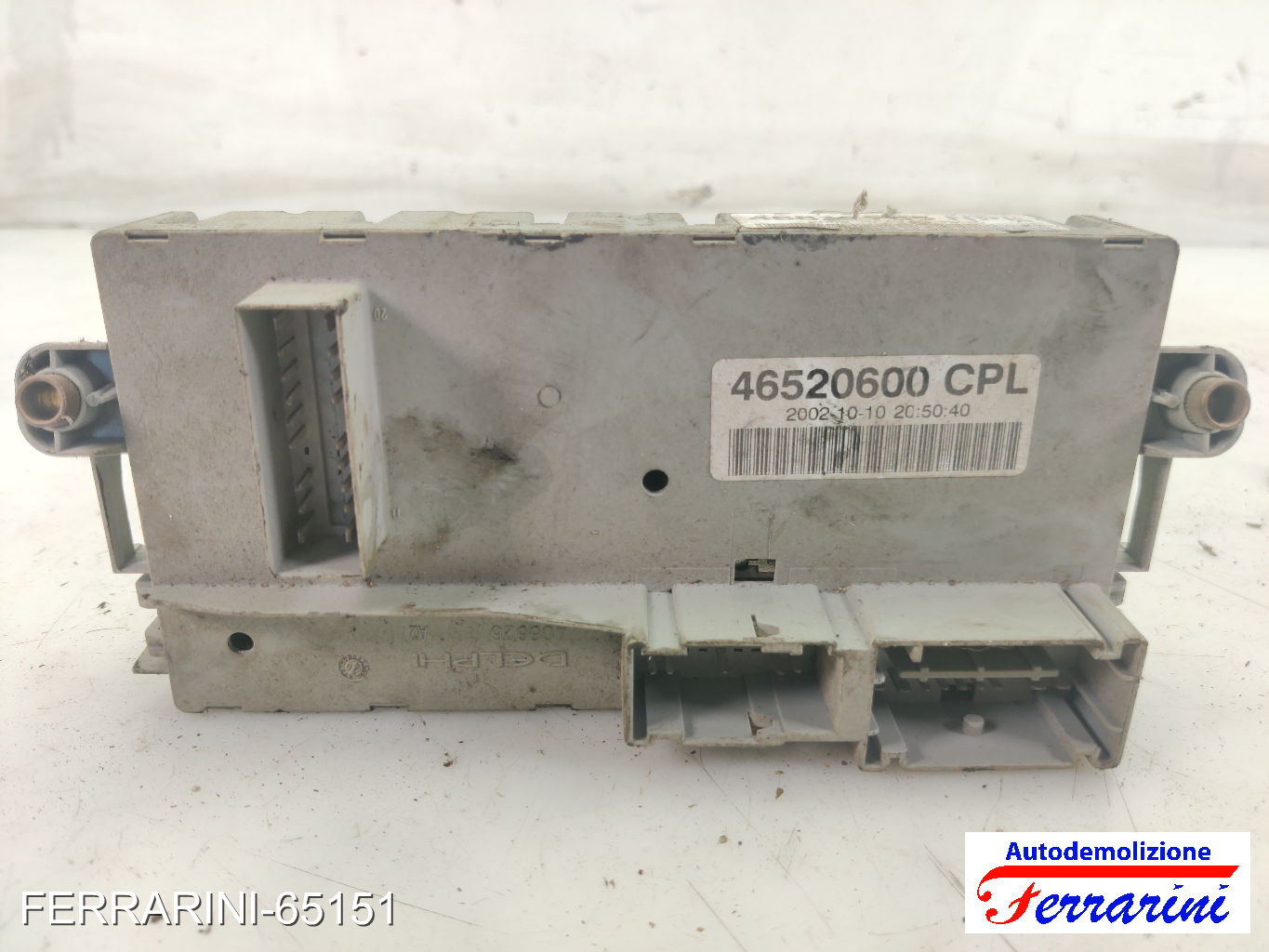 Fusibiliera Scatola Fusibili Body Computer FIAT PUNTO 188 1.2 60 1999-2010