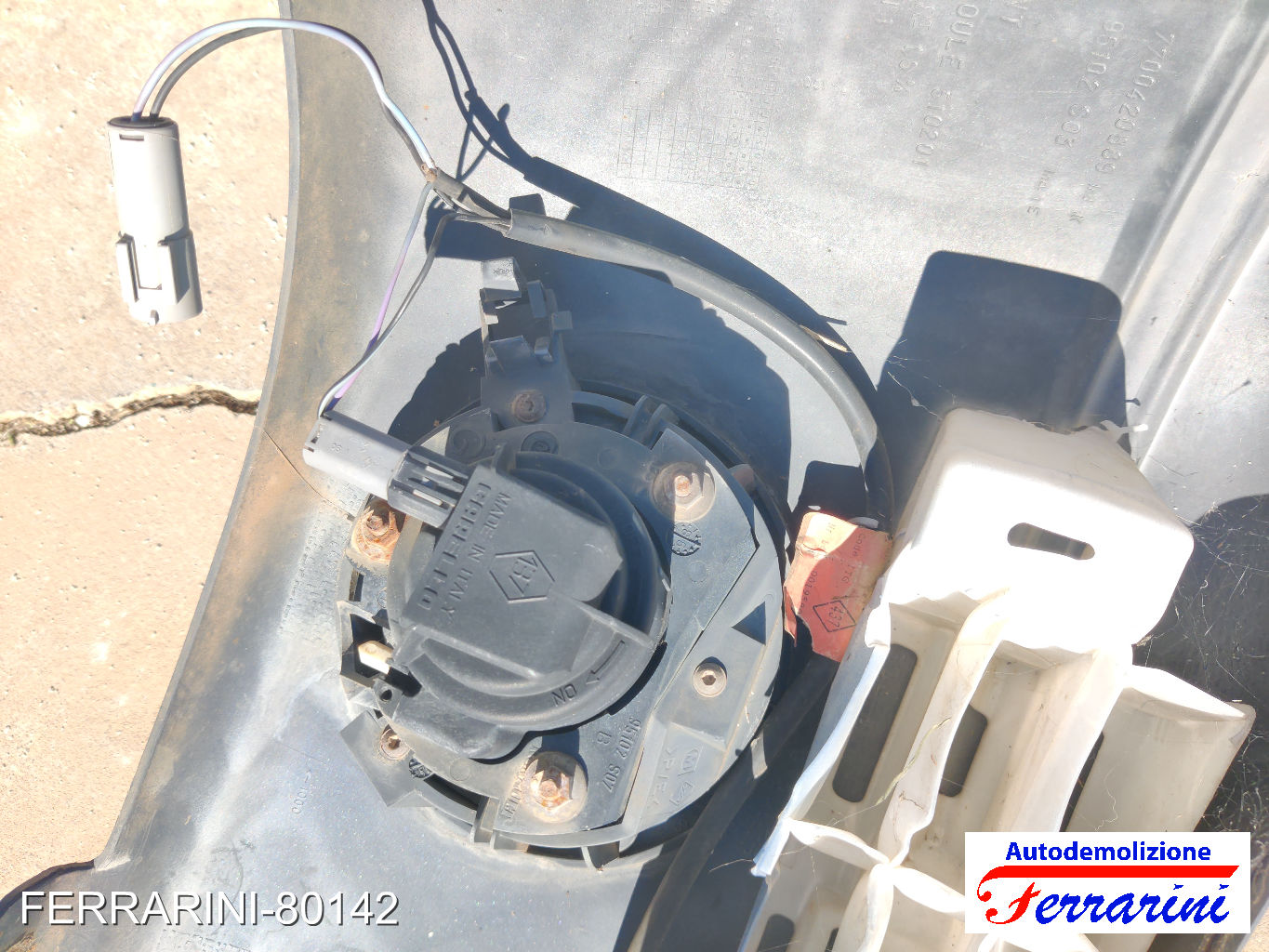 Paraurti RENAULT TWINGO 1 C06 1996-2007 Frontale 7700420889, 510201, 95102503 10