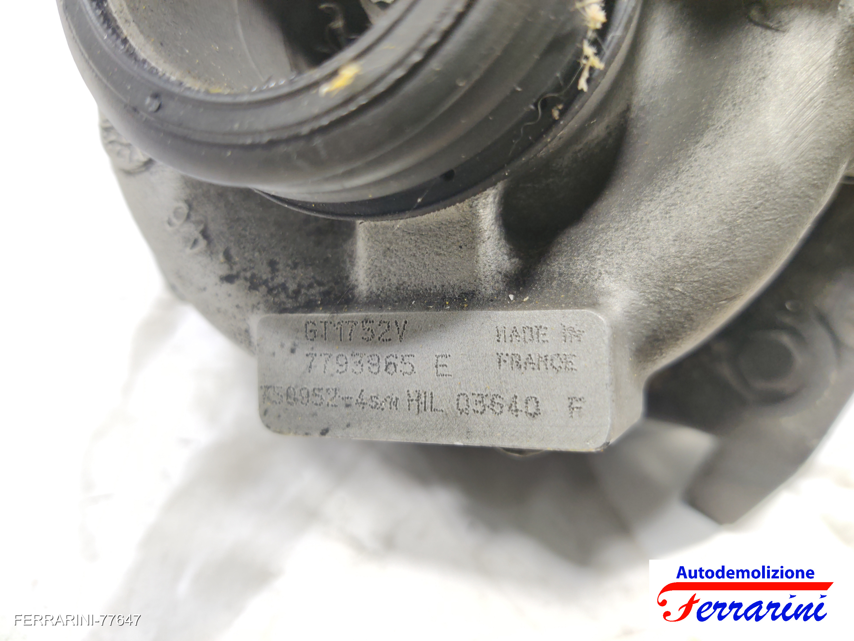 Turbina BMW SERIE 1 E87 120D 2004-2011 11657793865, 7793965E, 7793865E 8