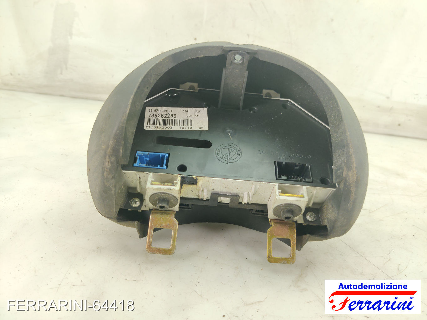 Quadro Contachilometri FIAT SEICENTO 600 287 1.1 1998-2010 735262299