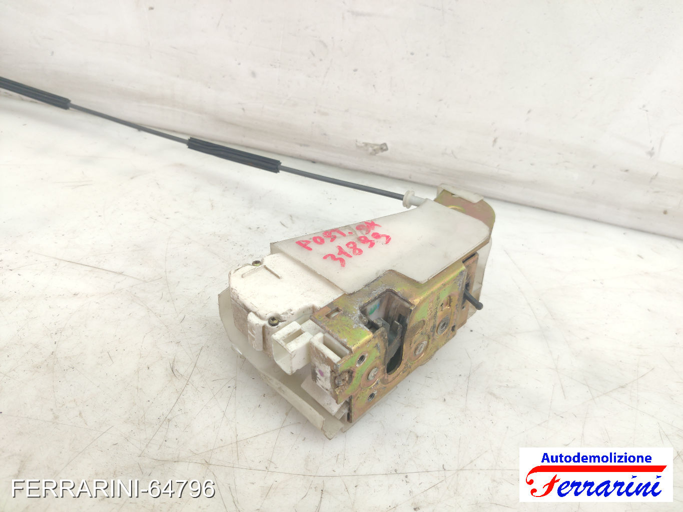 Serratura Porta LANCIA YPSILON 312 2011-2023 sinistro, sx, posteriore, post 10