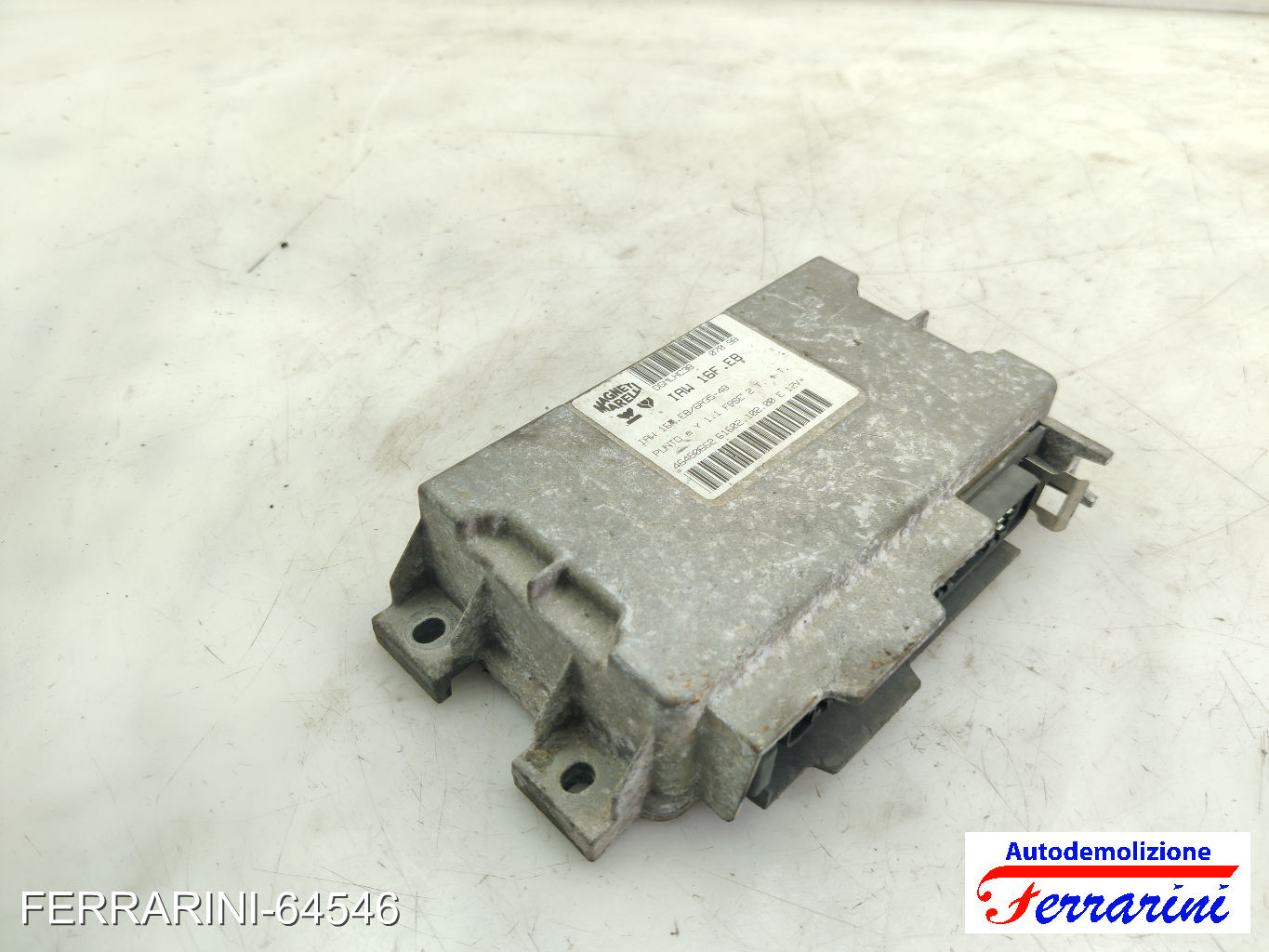 Centralina Motore FIAT PUNTO 176 55 1.1 1993-1999 46480662, DGMLHC38 6